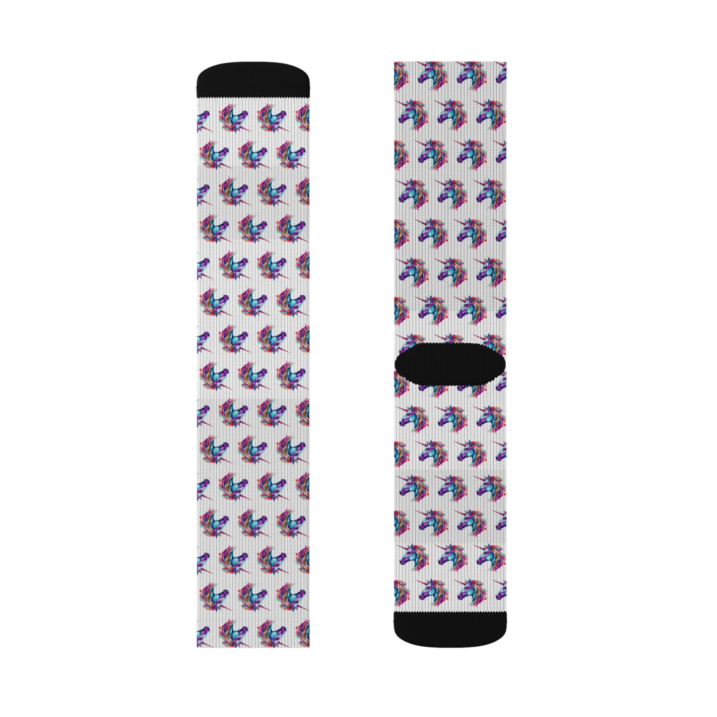 Colorful Unicorn Socks