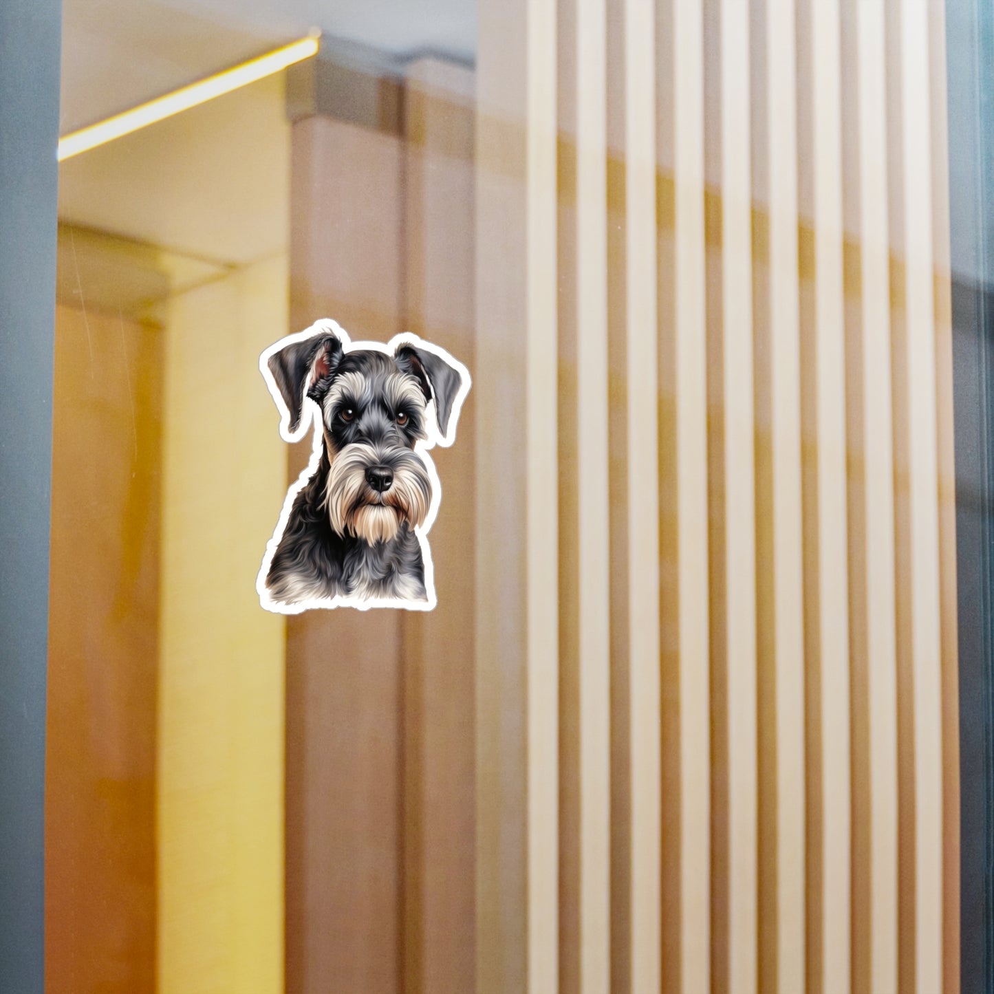 Schnauzer Sticker - Kiss-Cut Dog Vinyl Decals