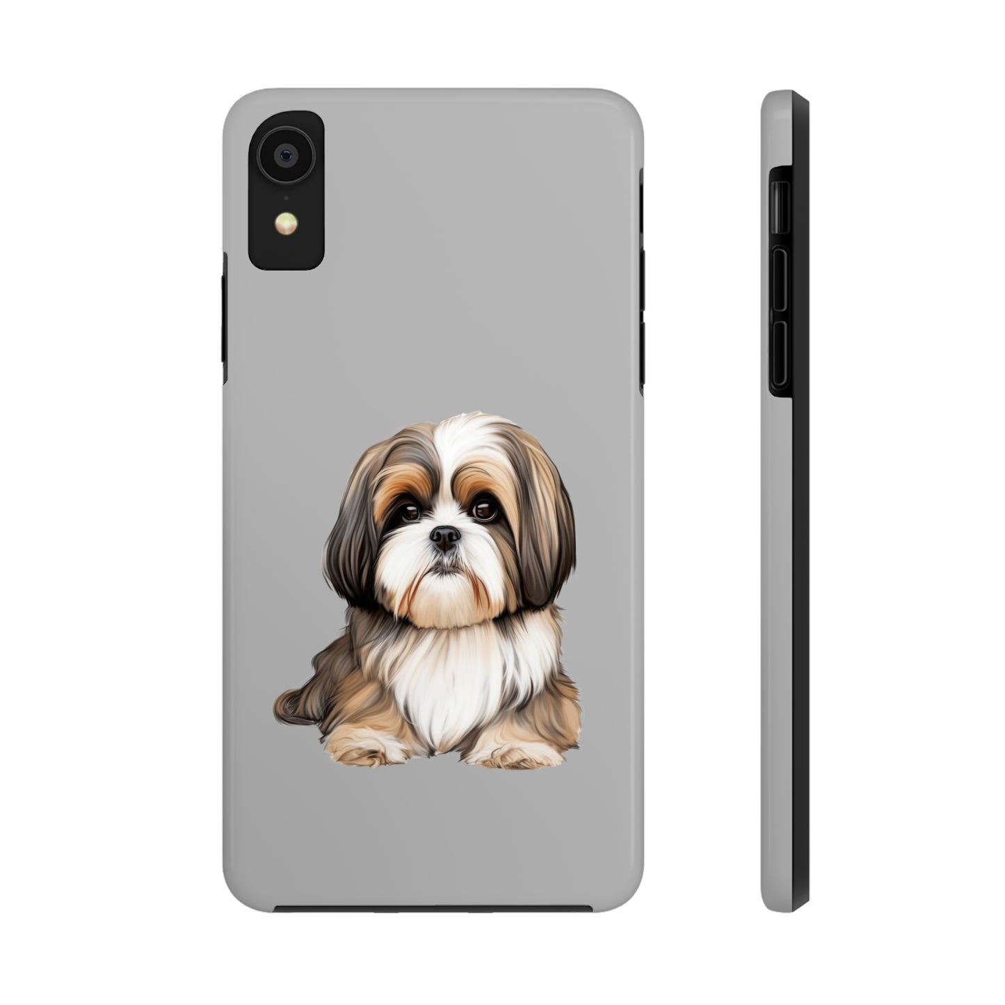 Light Grey Shih Tzu Tough Phone Case