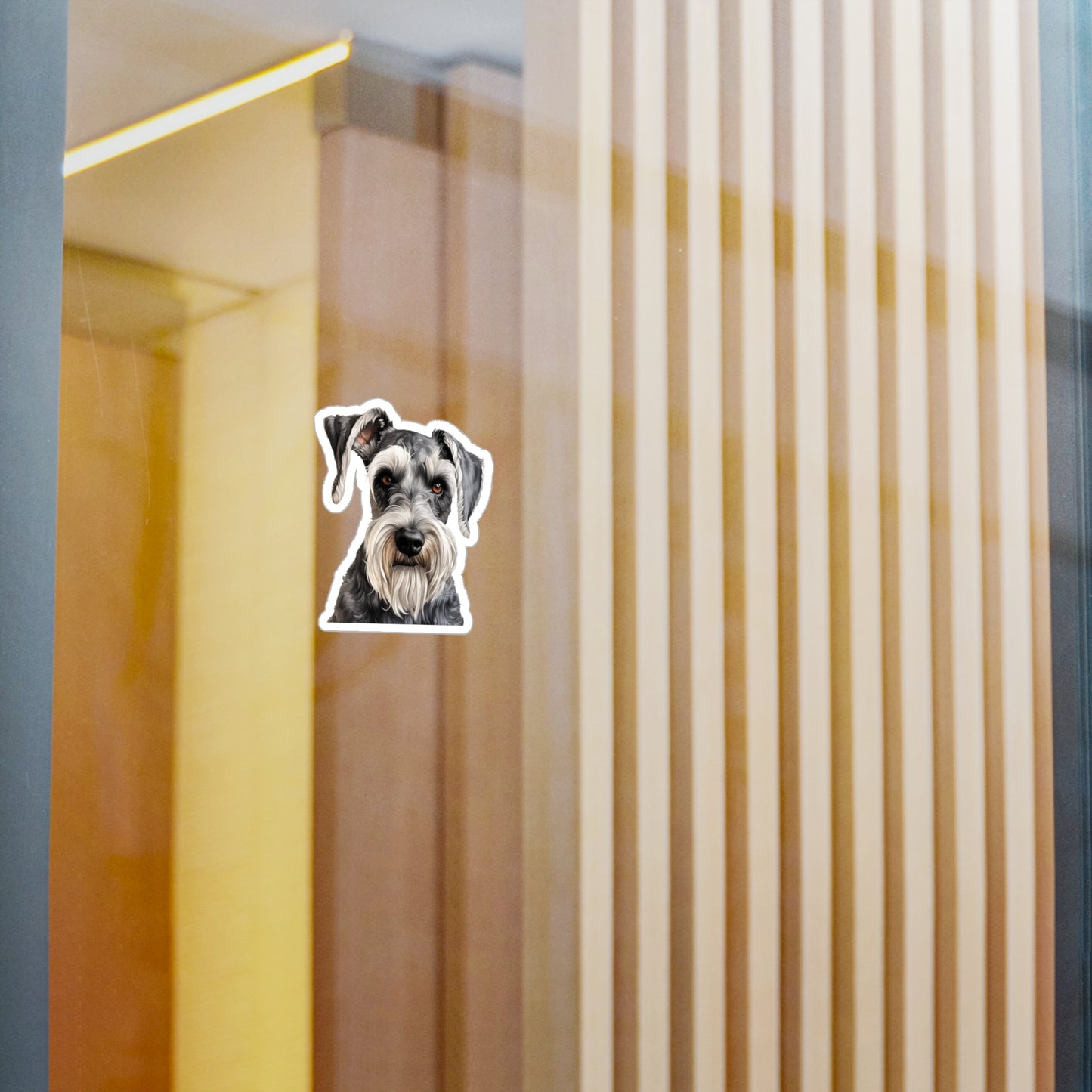Schnauzer Sticker - Kiss-Cut Dog Vinyl Decals