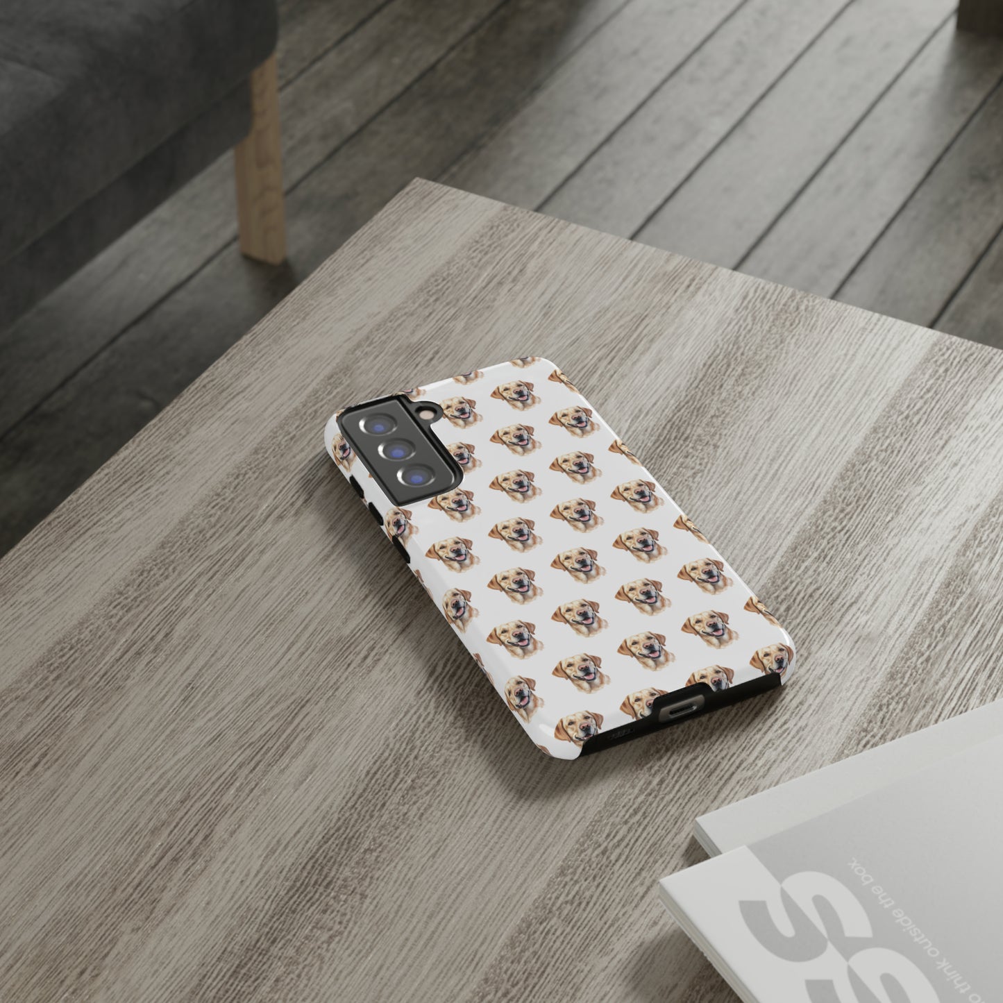 Labrador Retriever Phone Case (White)