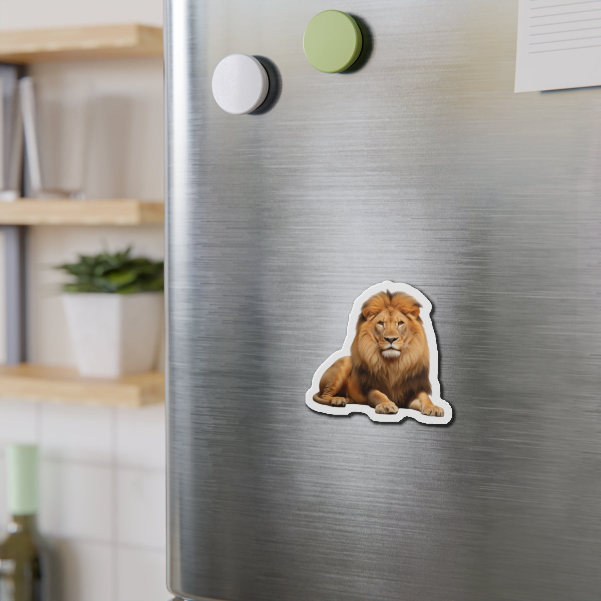 Lion Magnet - Die-Cut