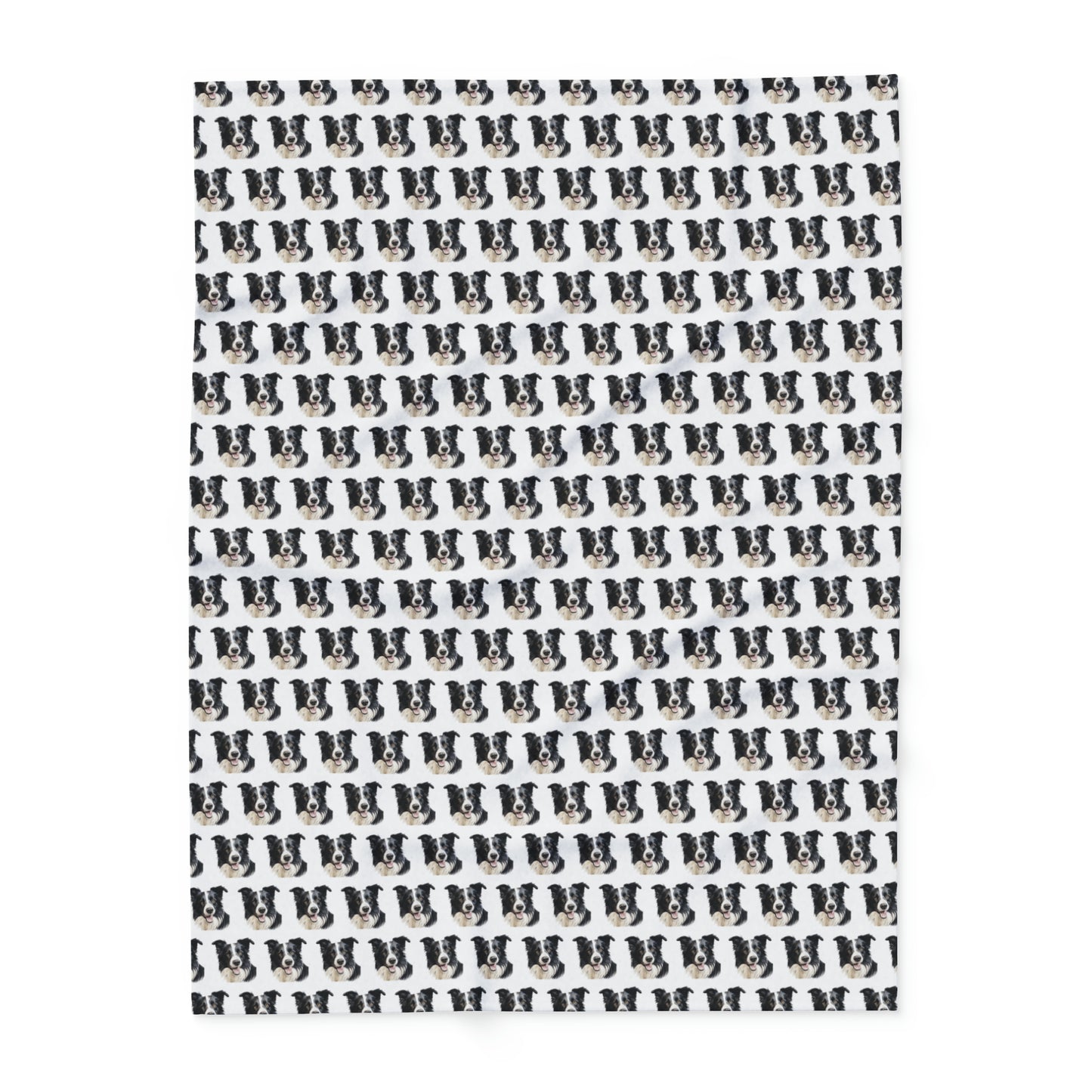 Border Collie Arctic Fleece Blanket