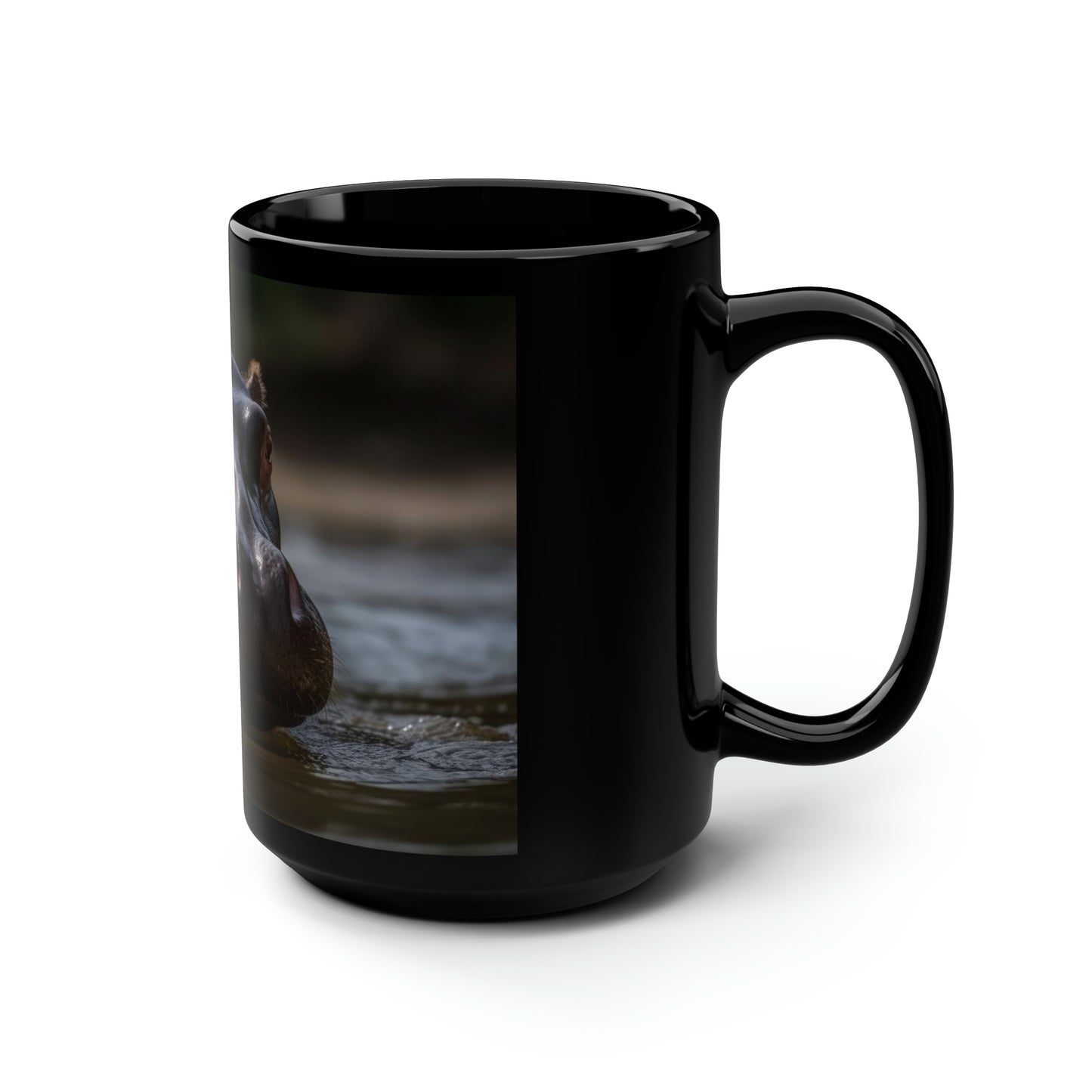 Hippopotamus Mug - 15oz Ceramic Mug