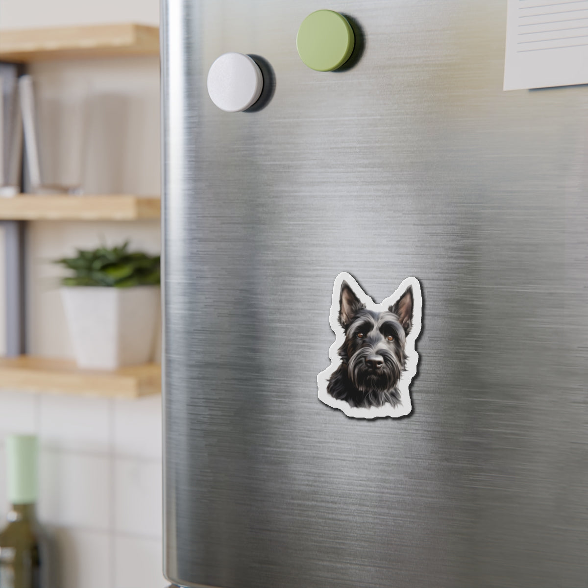 Scottish Terrier Magnet | Die Cut Dog Magnet | Pet Kitchen Decor
