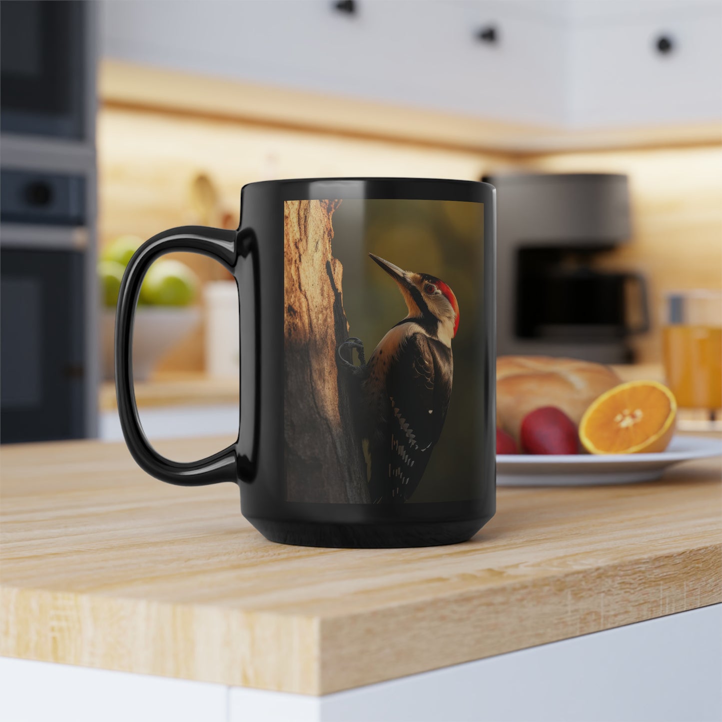 Woodpecker Mug - 15 oz Ceramic Mug