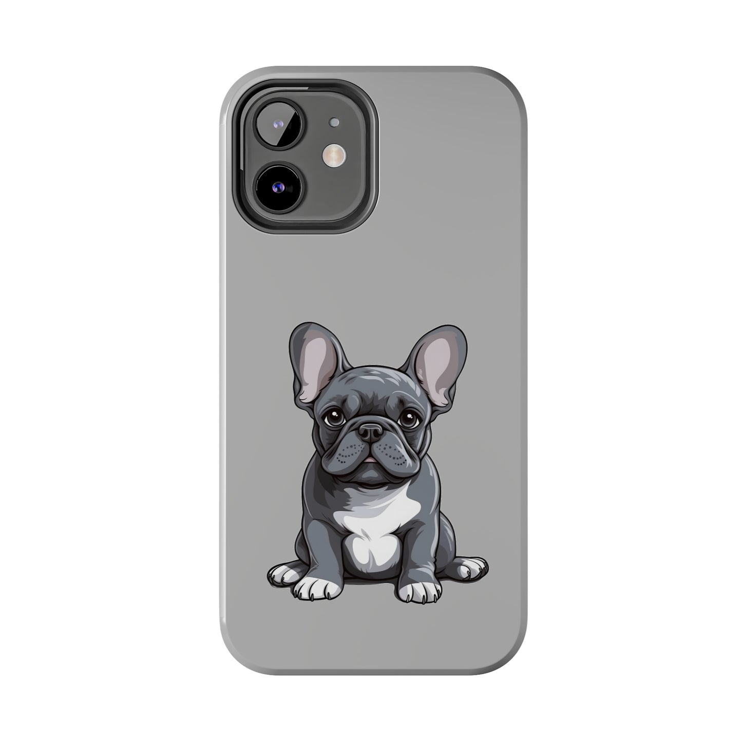 Light Grey French Bulldog Tough Phone Case