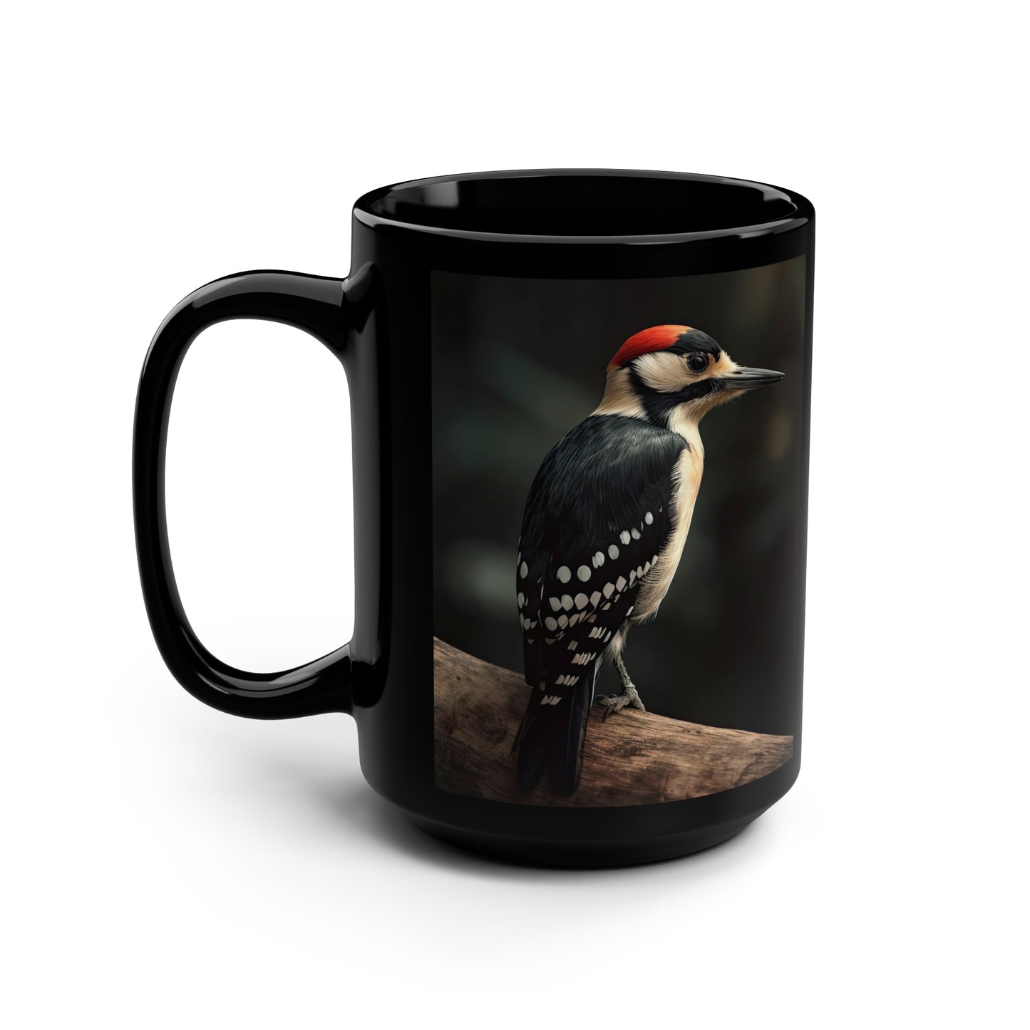 Woodpecker Mug - 15oz Ceramic Mug