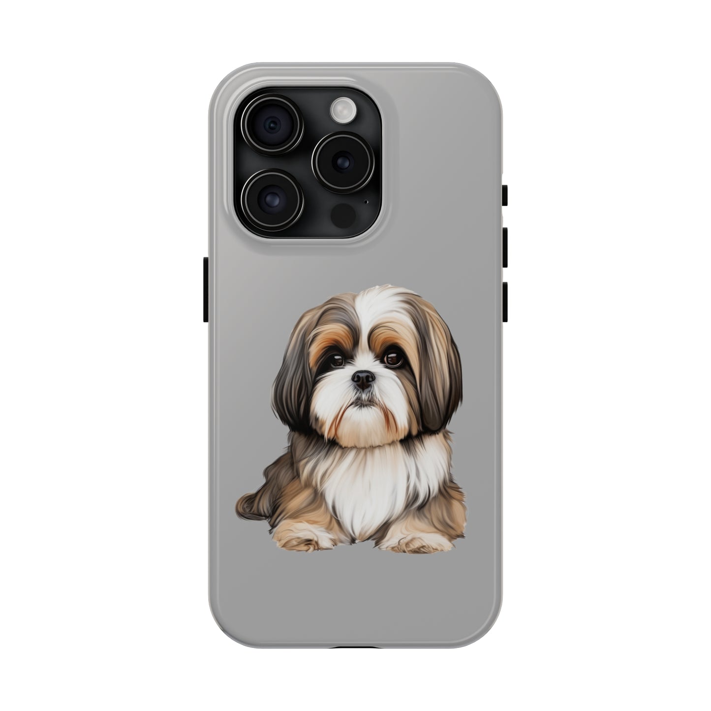 Light Grey Shih Tzu Tough Phone Case