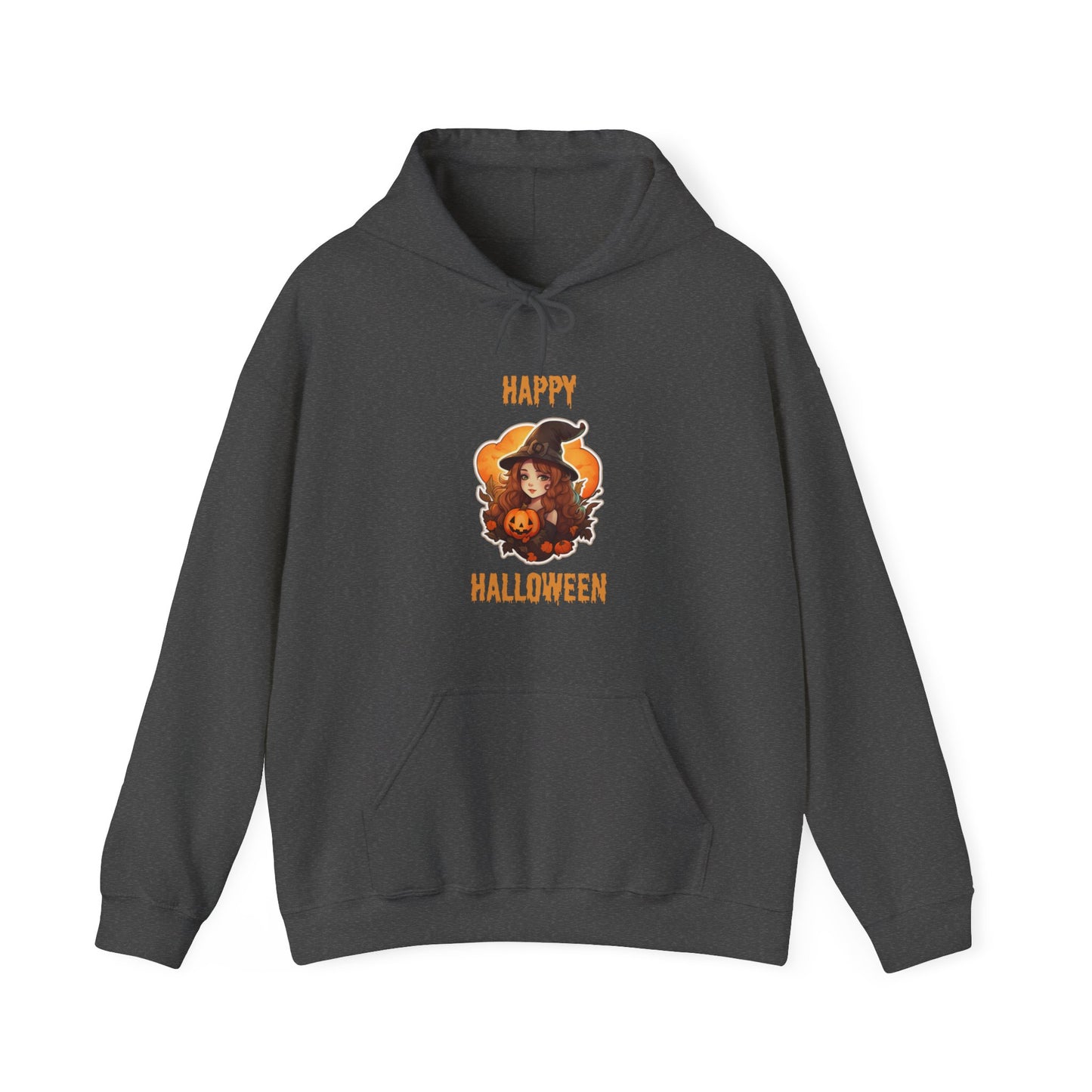 Witch Happy Halloween Unisex Heavy Blend Hooded Sweatshirt