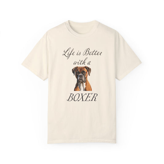 Boxer Tshirt - Dog Mom Shirt, Dog Dad Shirt, gift for Dog Mom