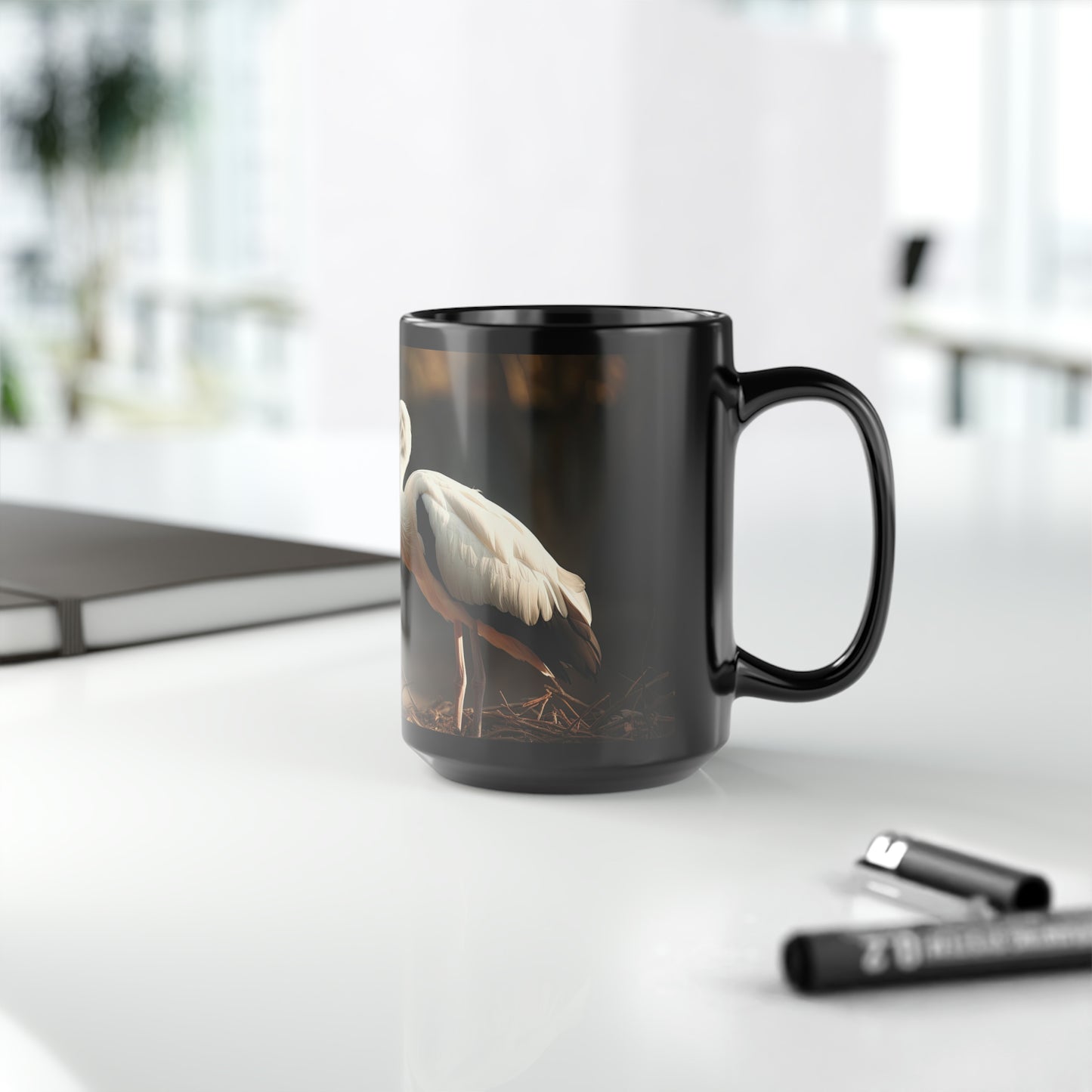 Stork Mug - 15oz Ceramic Mug