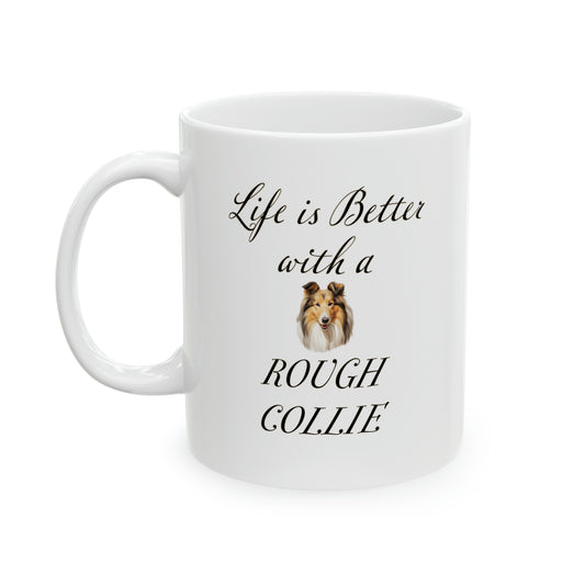 Rough Collie Mug - 11 oz