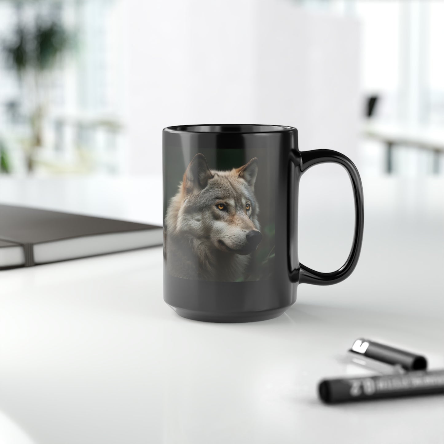 Wolf Mug - 15oz Ceramic