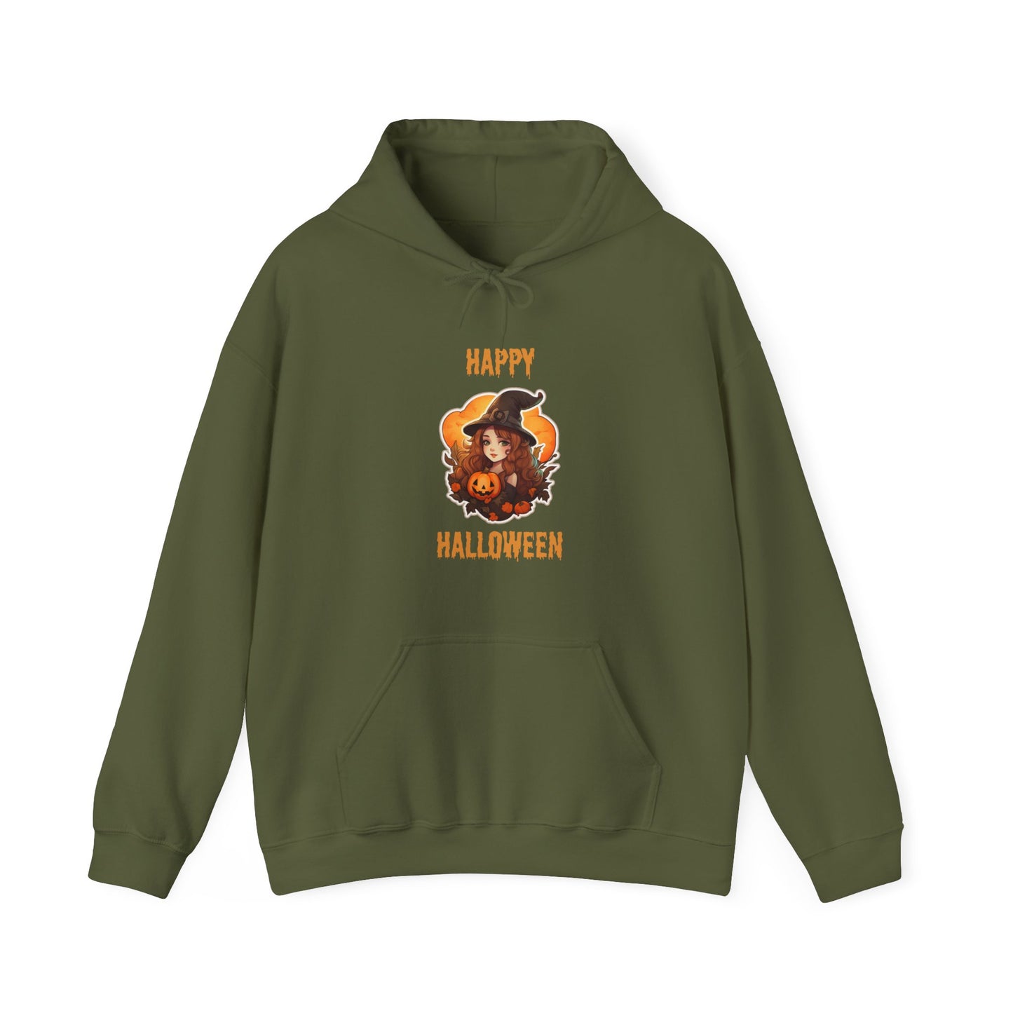 Witch Happy Halloween Unisex Heavy Blend Hooded Sweatshirt