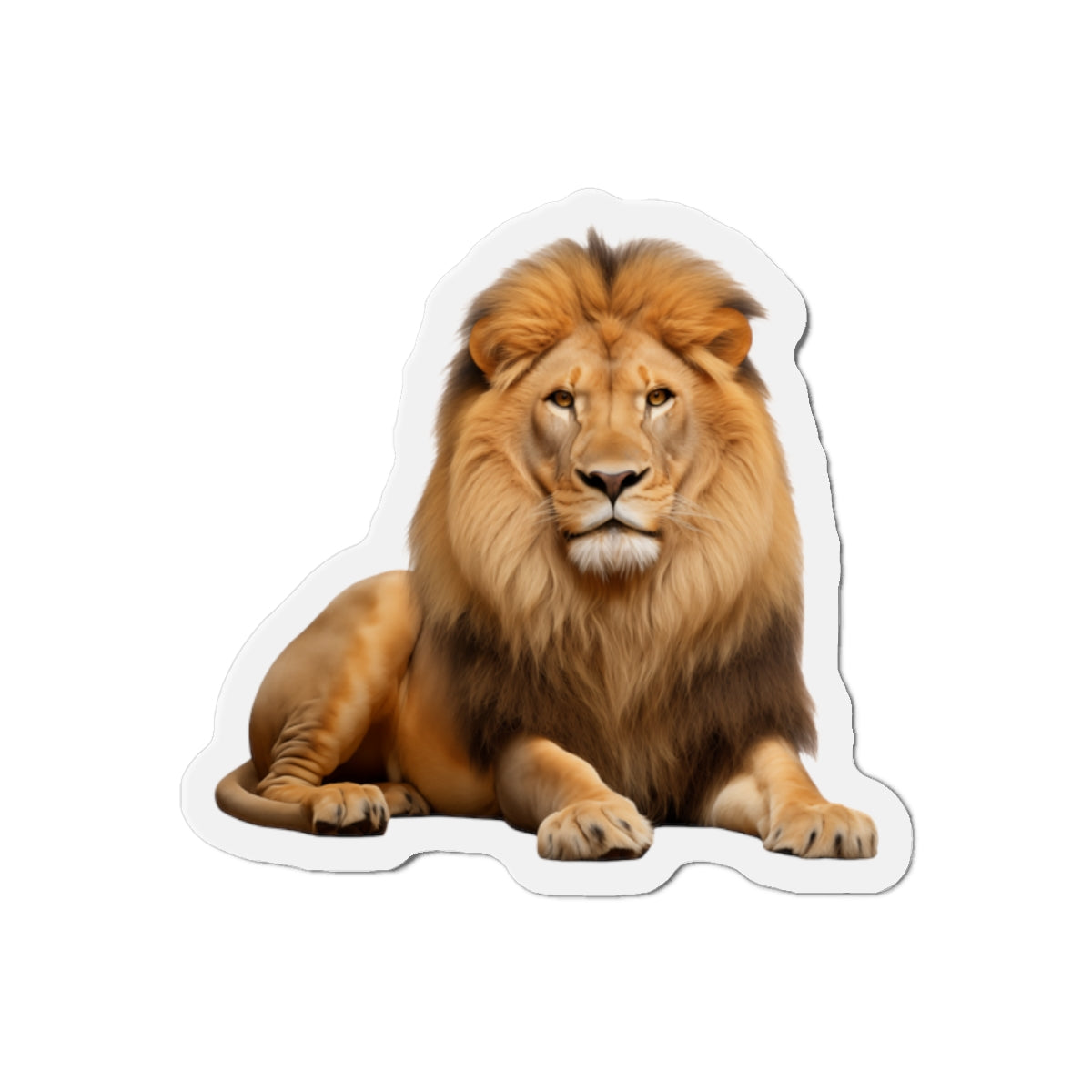 Lion Magnet - Die-Cut