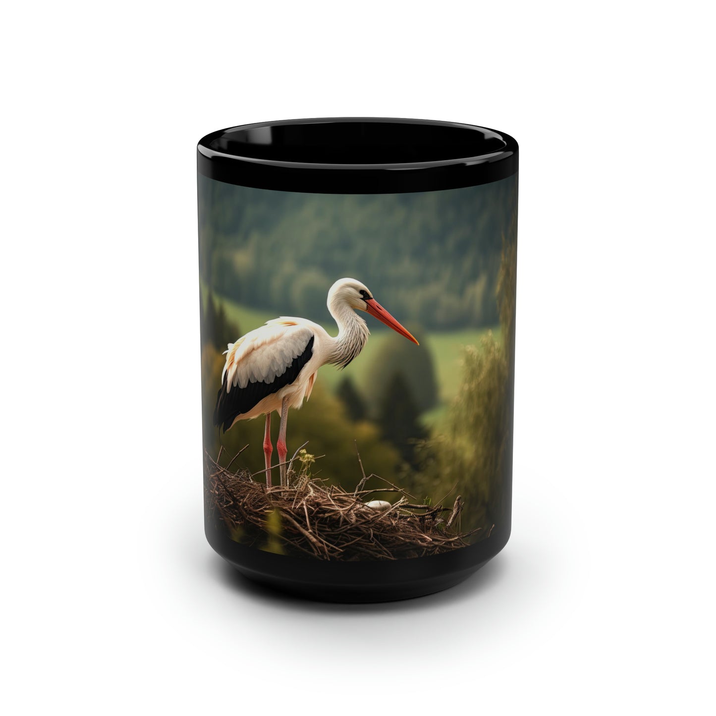 Stork Mug - 15oz Ceramic Mug