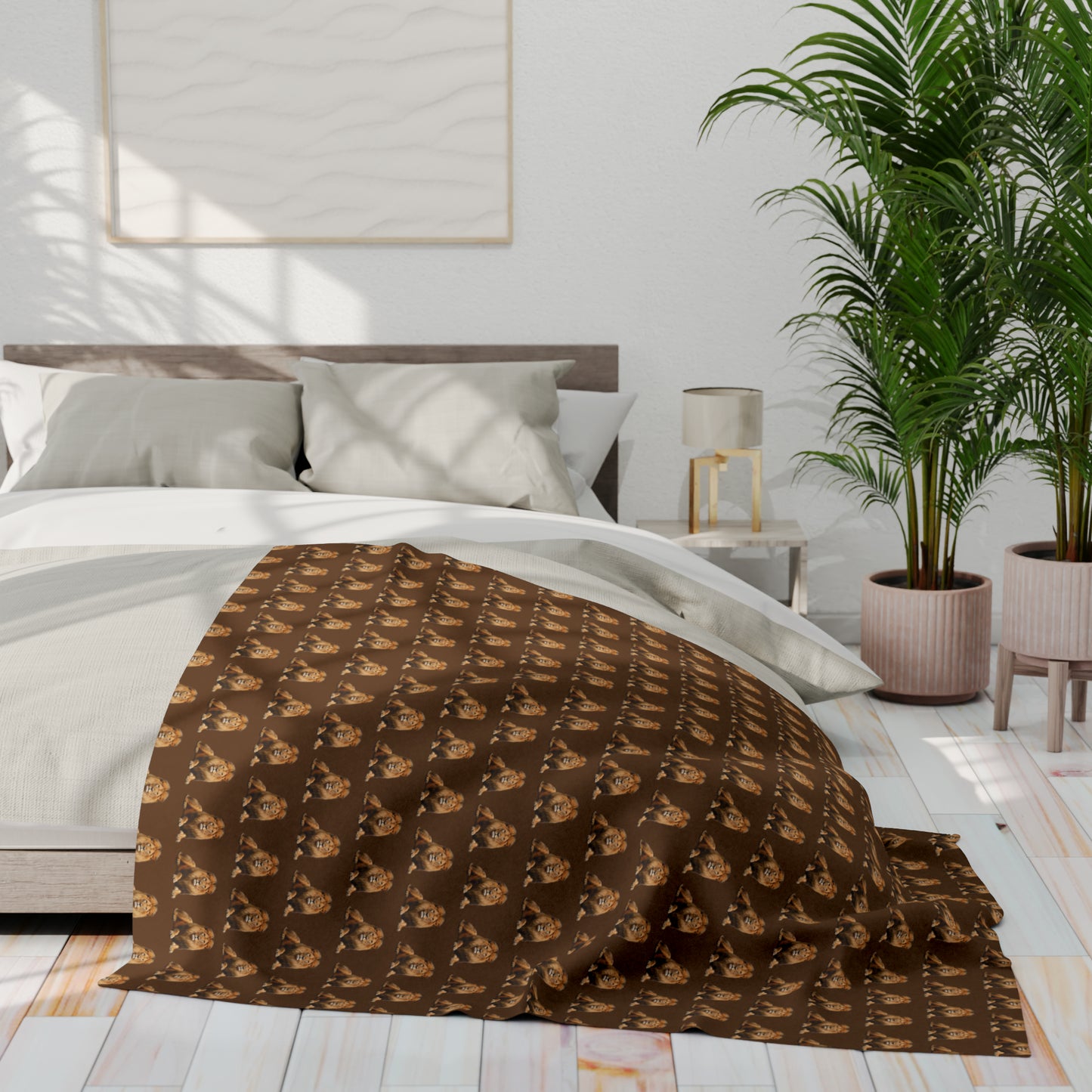 Lion Arctic Fleece Blanket