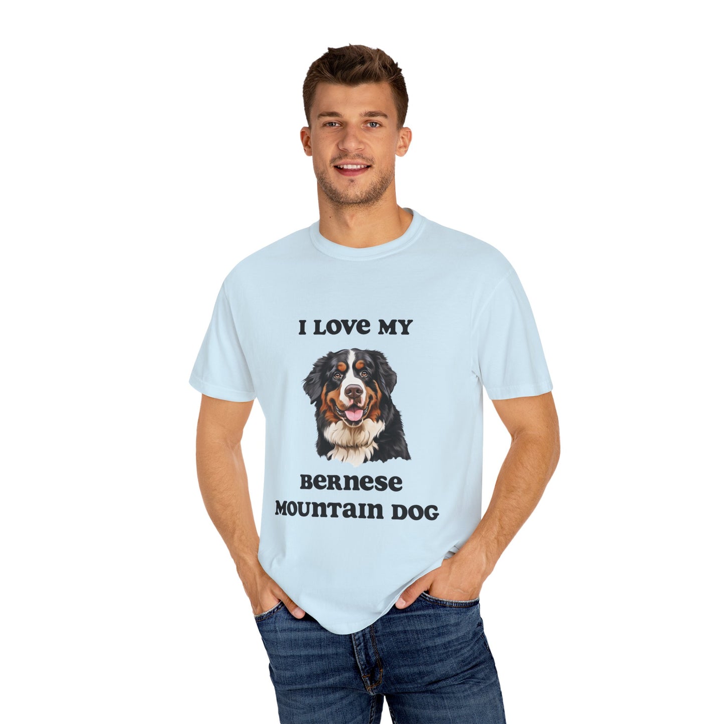 Bernese Mountain Dog T-shirt - Dog Mom Shirt, Dog Dad Shirt, gift for Dog Mom