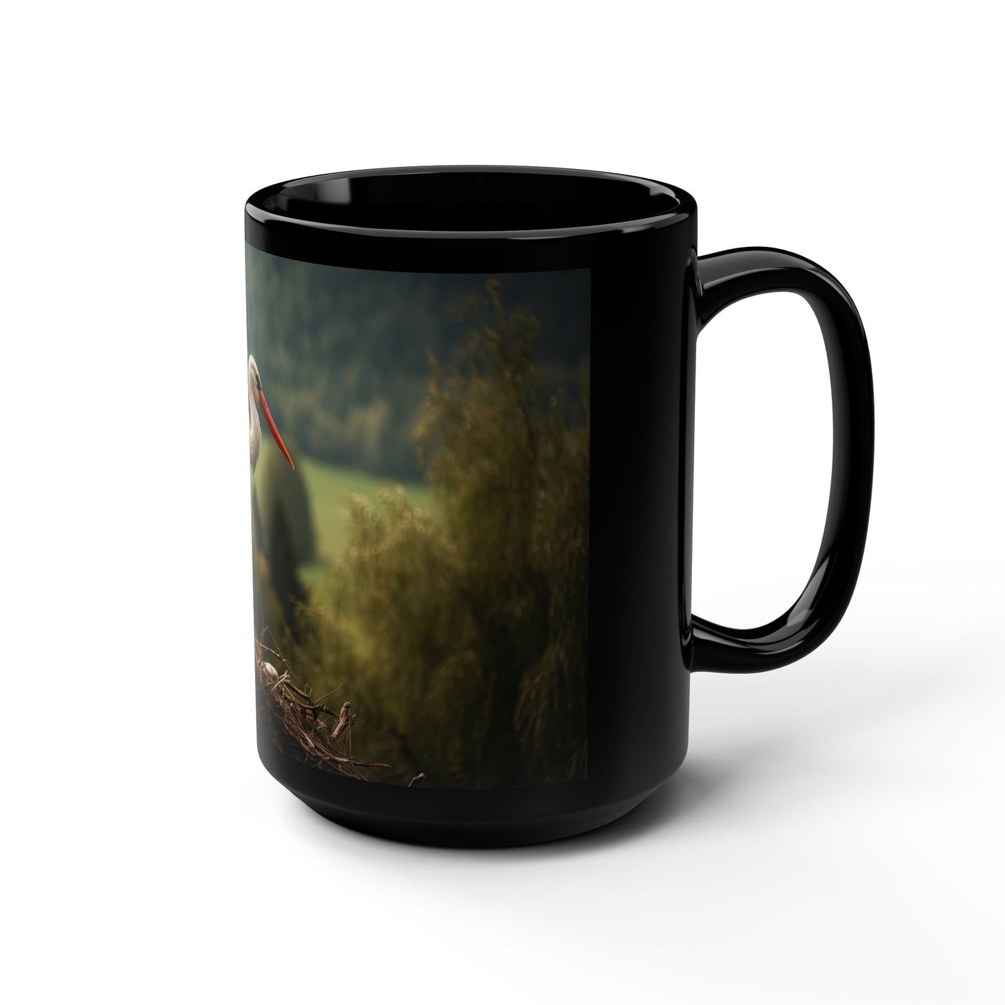Stork Mug - 15oz Ceramic Mug