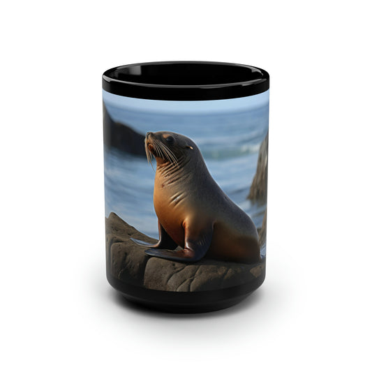Sea Lion Mug - 15oz Ceramic Mug