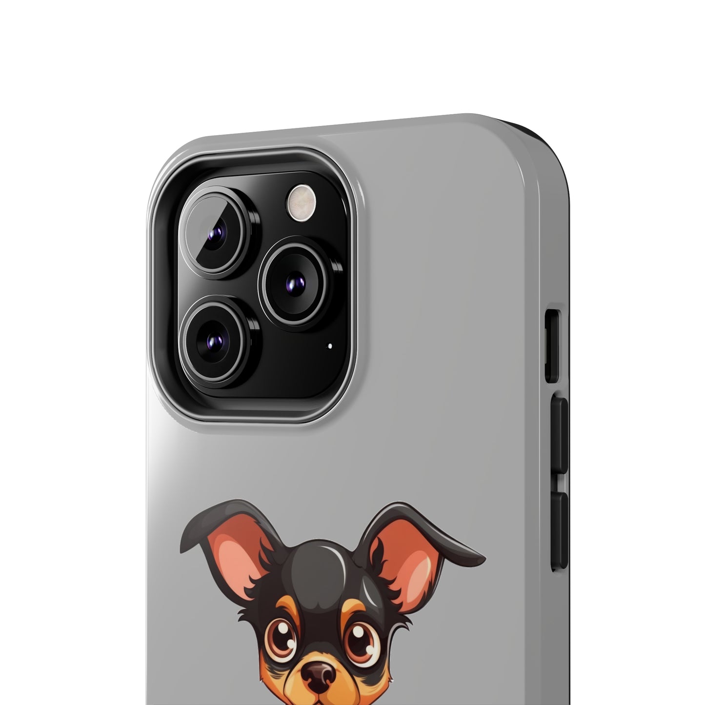 Light Grey Chihuahua Tough Phone Case