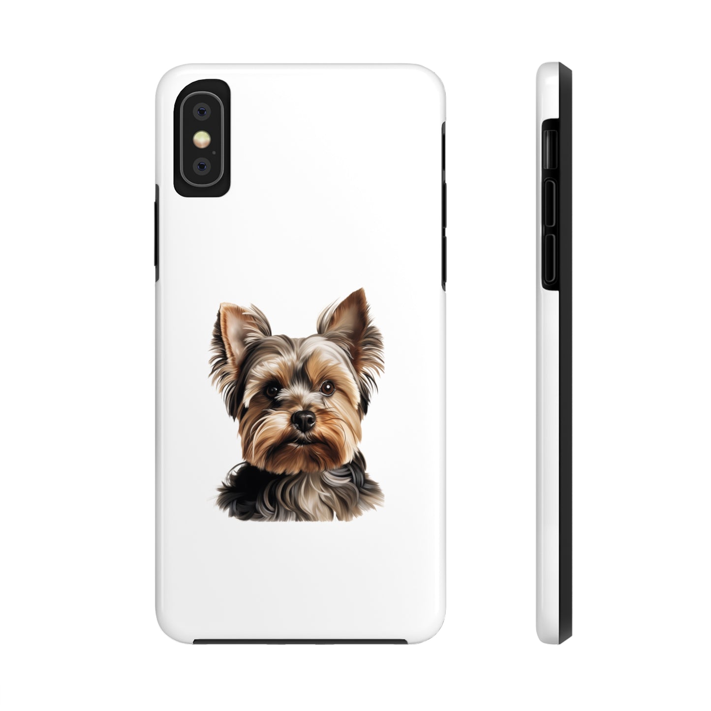 Yorkshire Terrier Tough Phone Case (White)