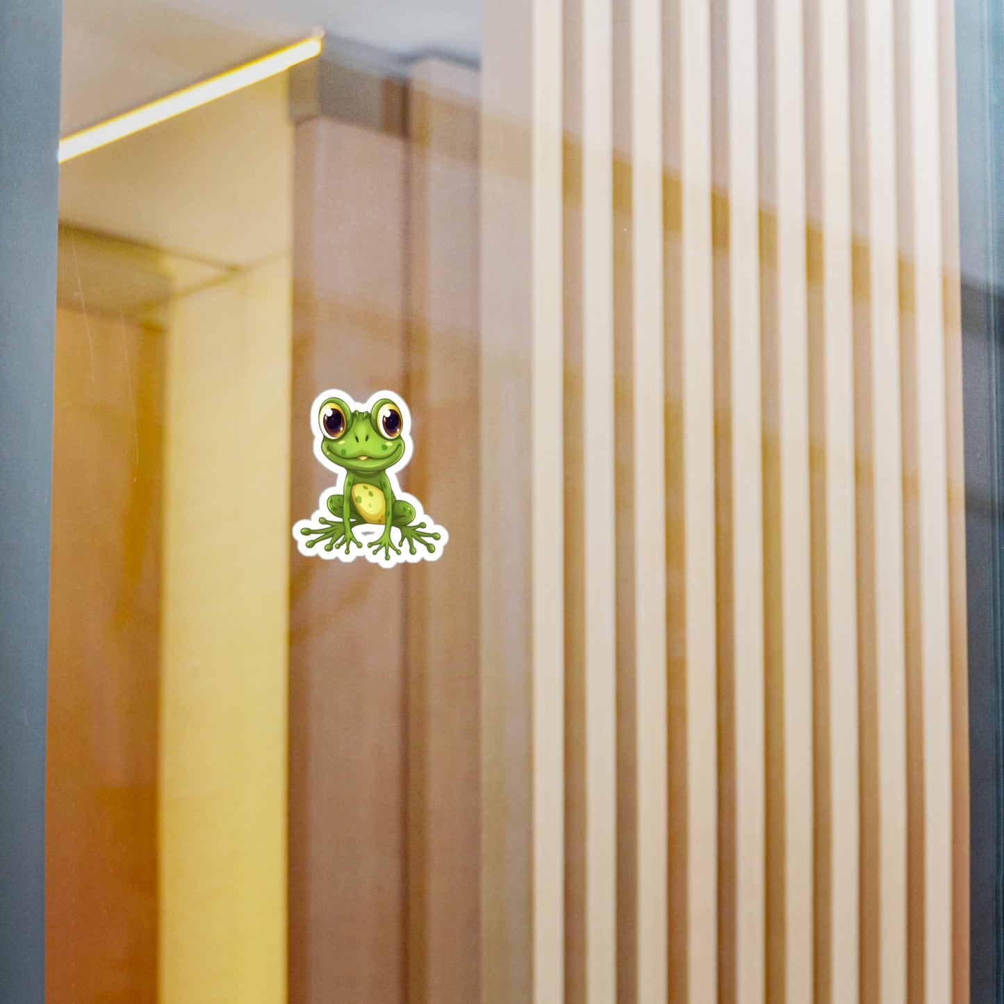 Frog Sticker - Kiss-Cut Vinyl Decals