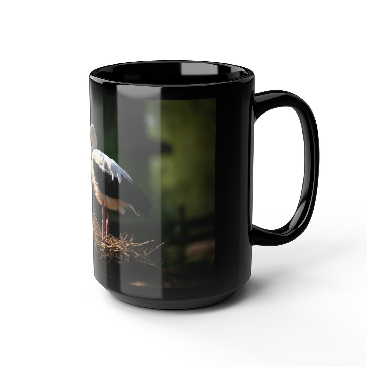 Stork Mug - 15oz Ceramic Mug