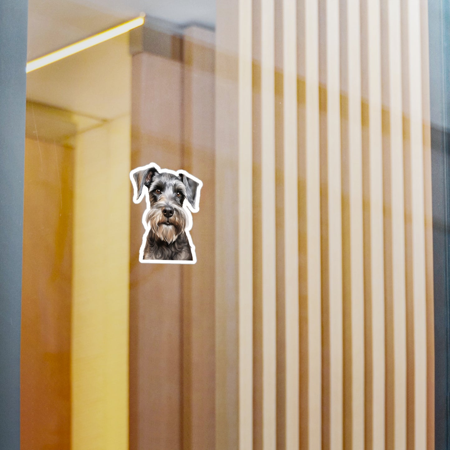 Schnauzer Sticker - Kiss-Cut Dog Vinyl Decals