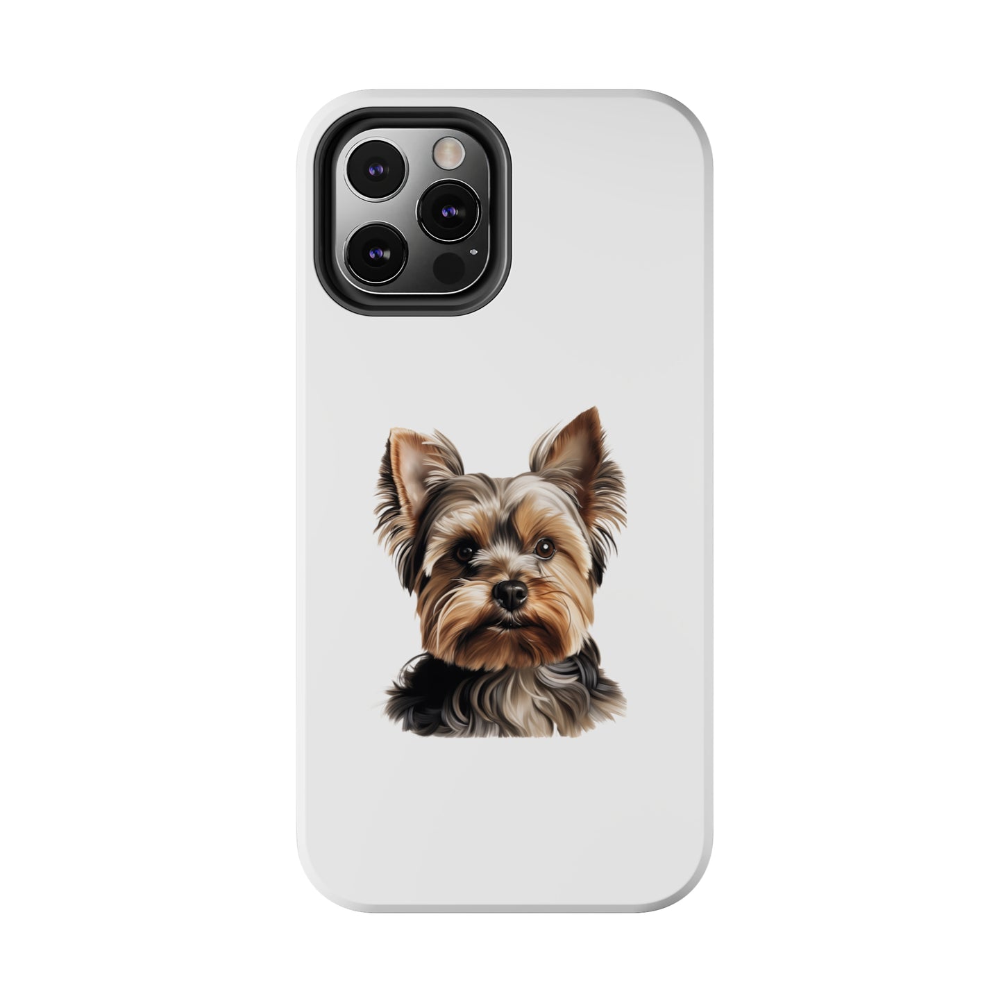 Yorkshire Terrier Tough Phone Case (White)