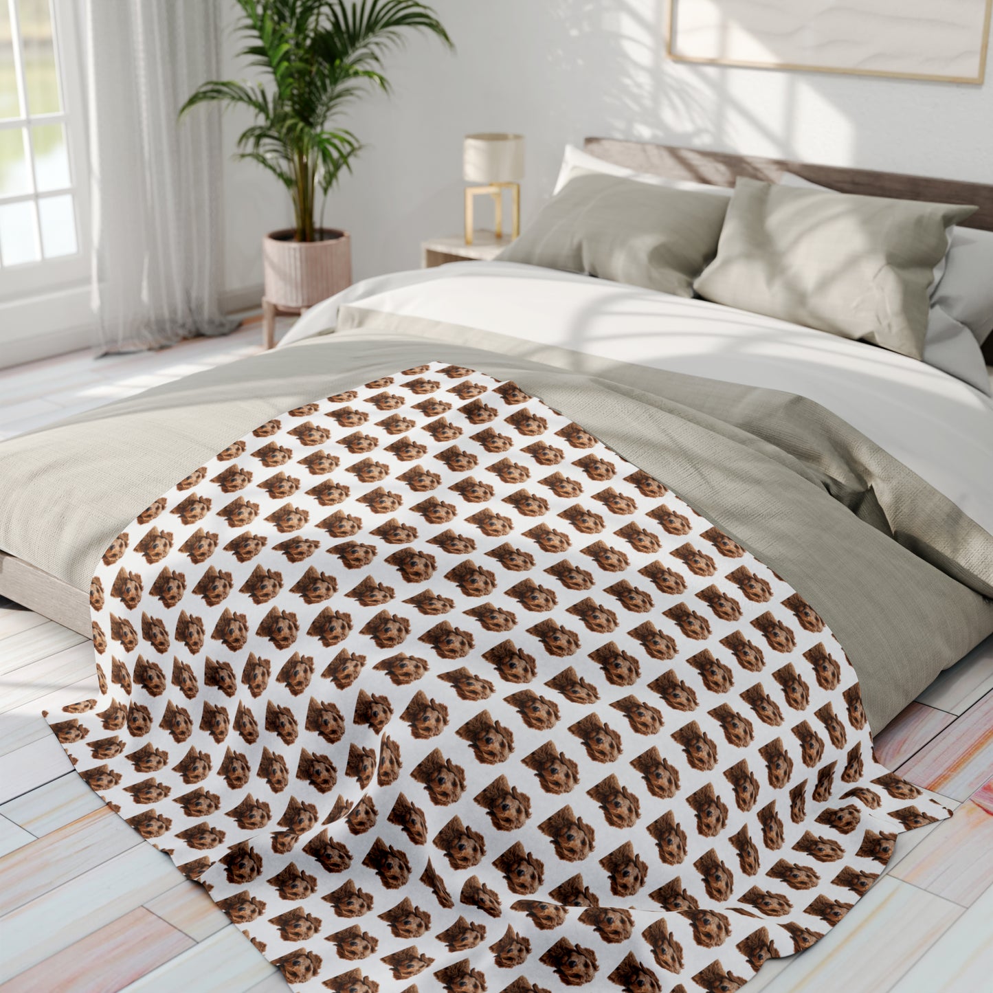 Goldendoodle Arctic Fleece Blanket