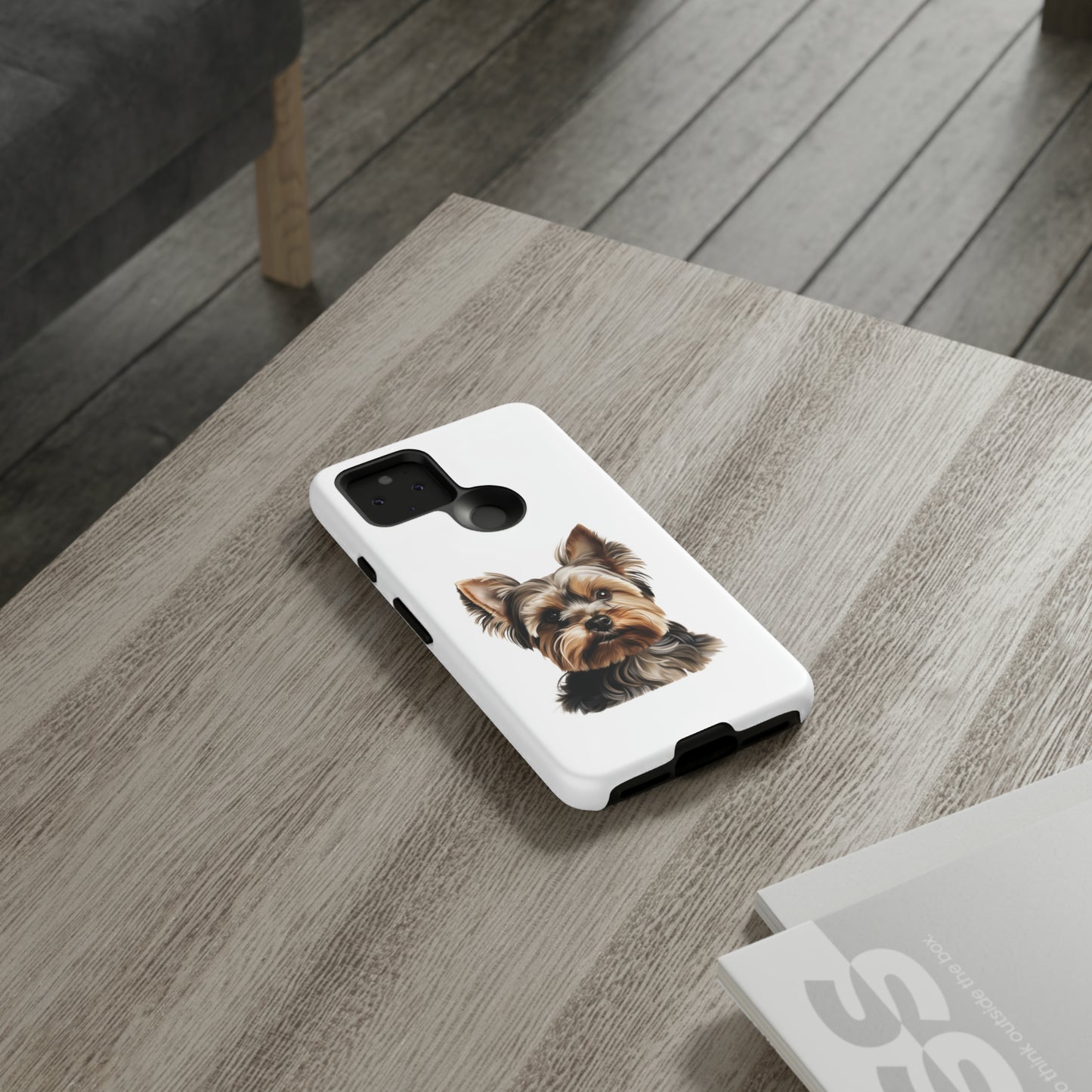 Yorkshire Terrier Phone Case (White)