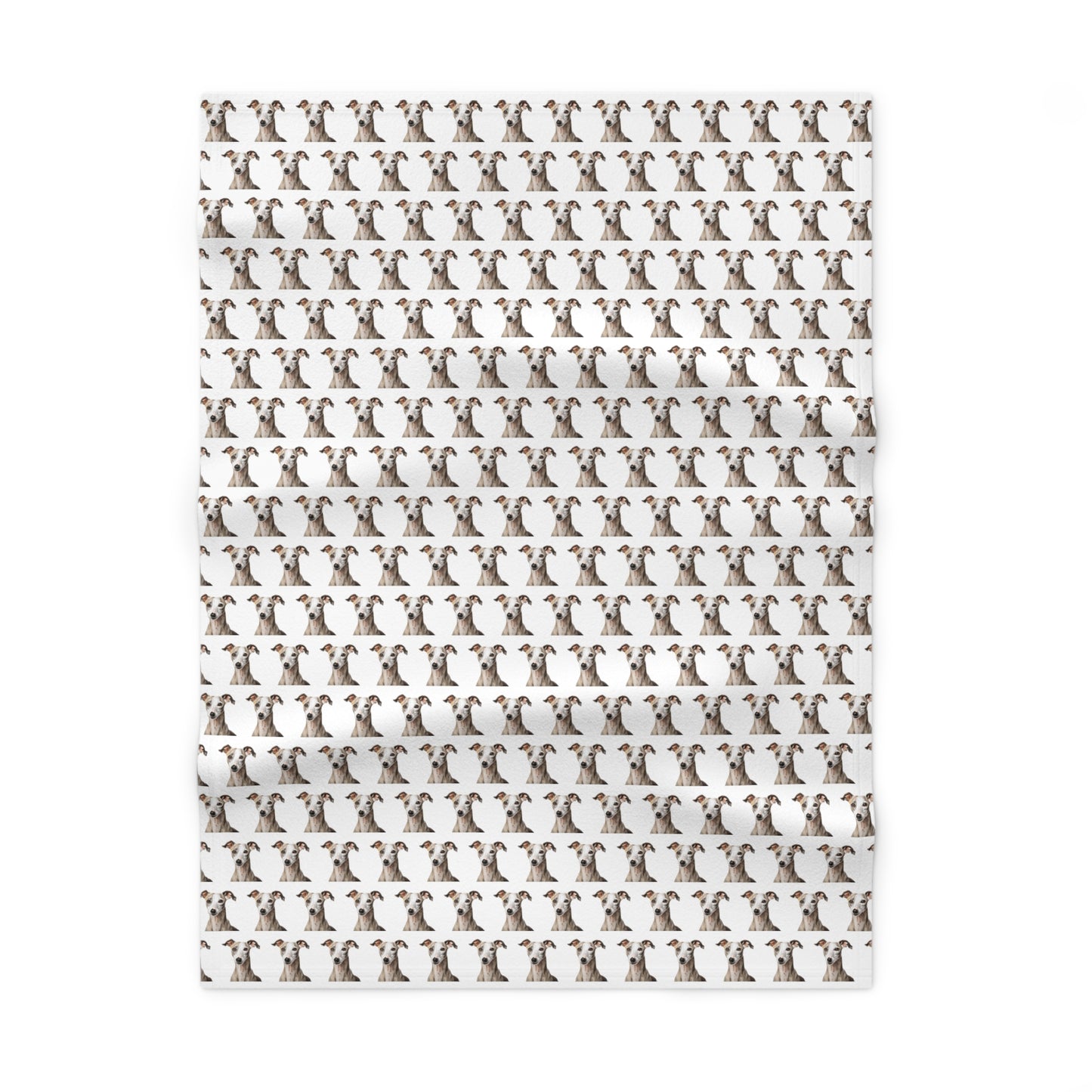 Whippet Soft Fleece Baby Blanket