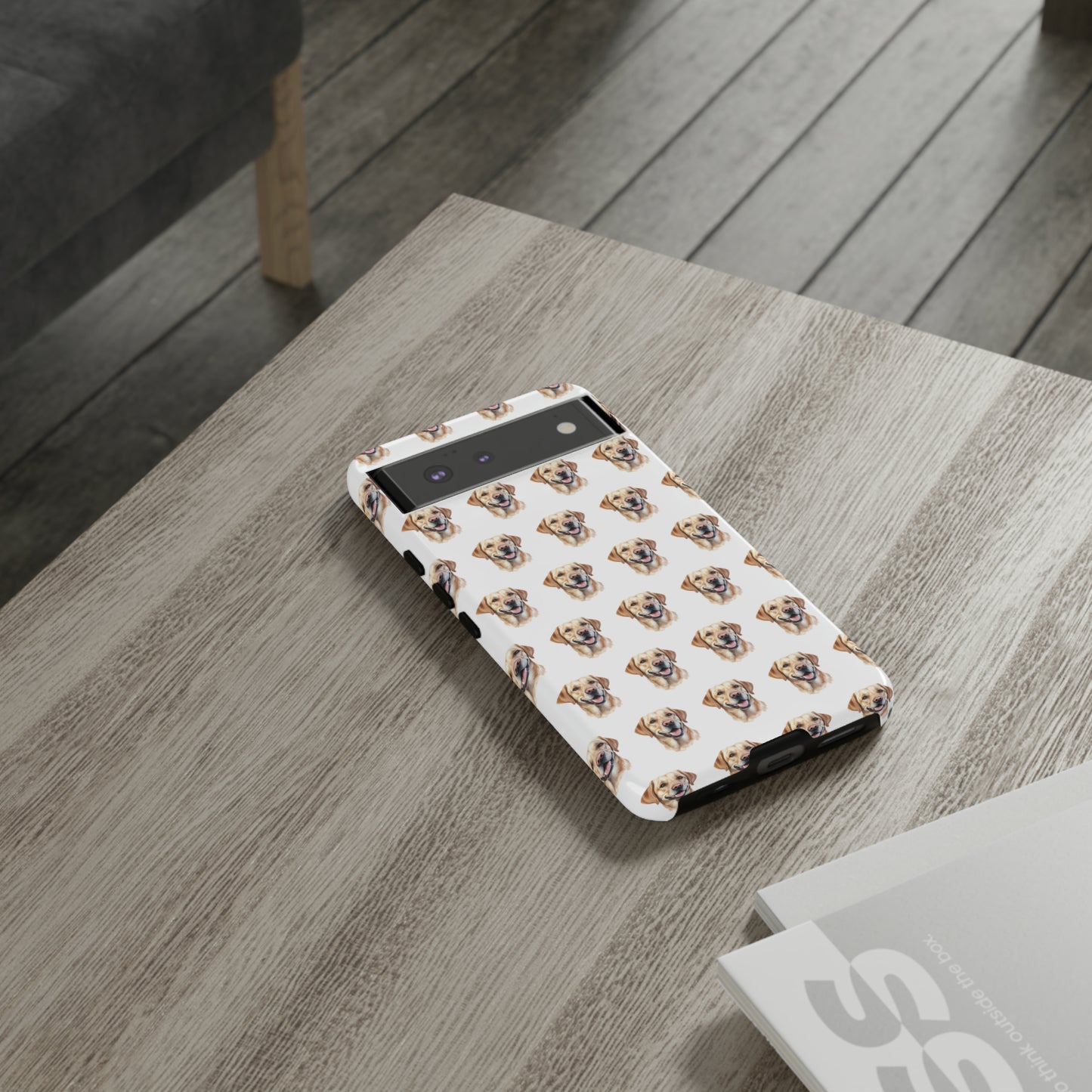 Labrador Retriever Phone Case (White)
