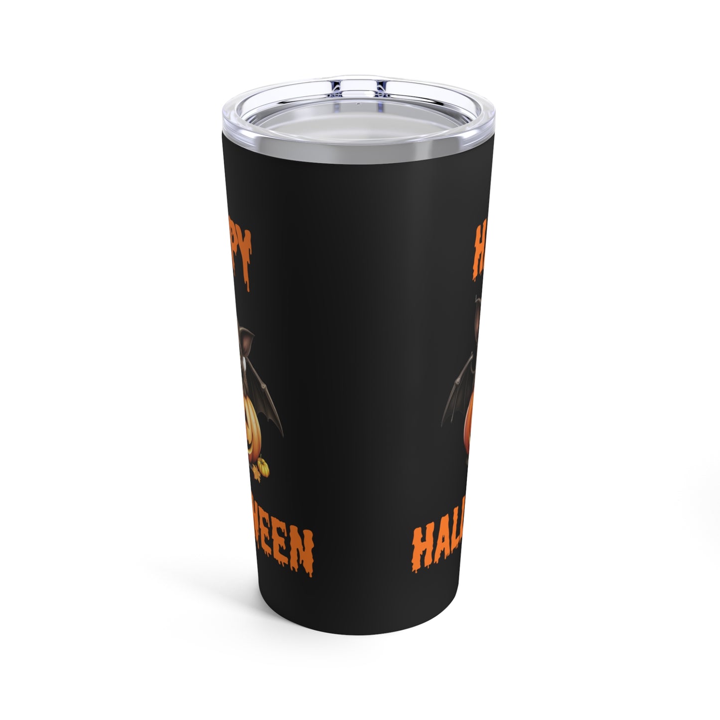 Happy Halloween Bat Stainless Steel Tumbler 20oz