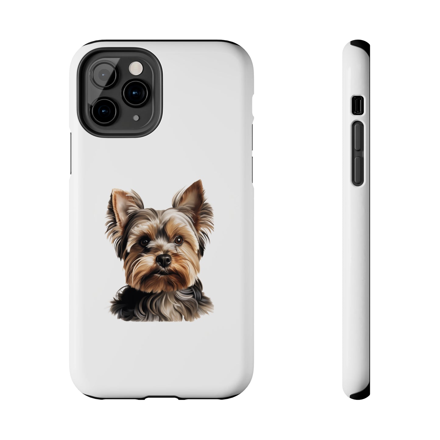Yorkshire Terrier Tough Phone Case (White)