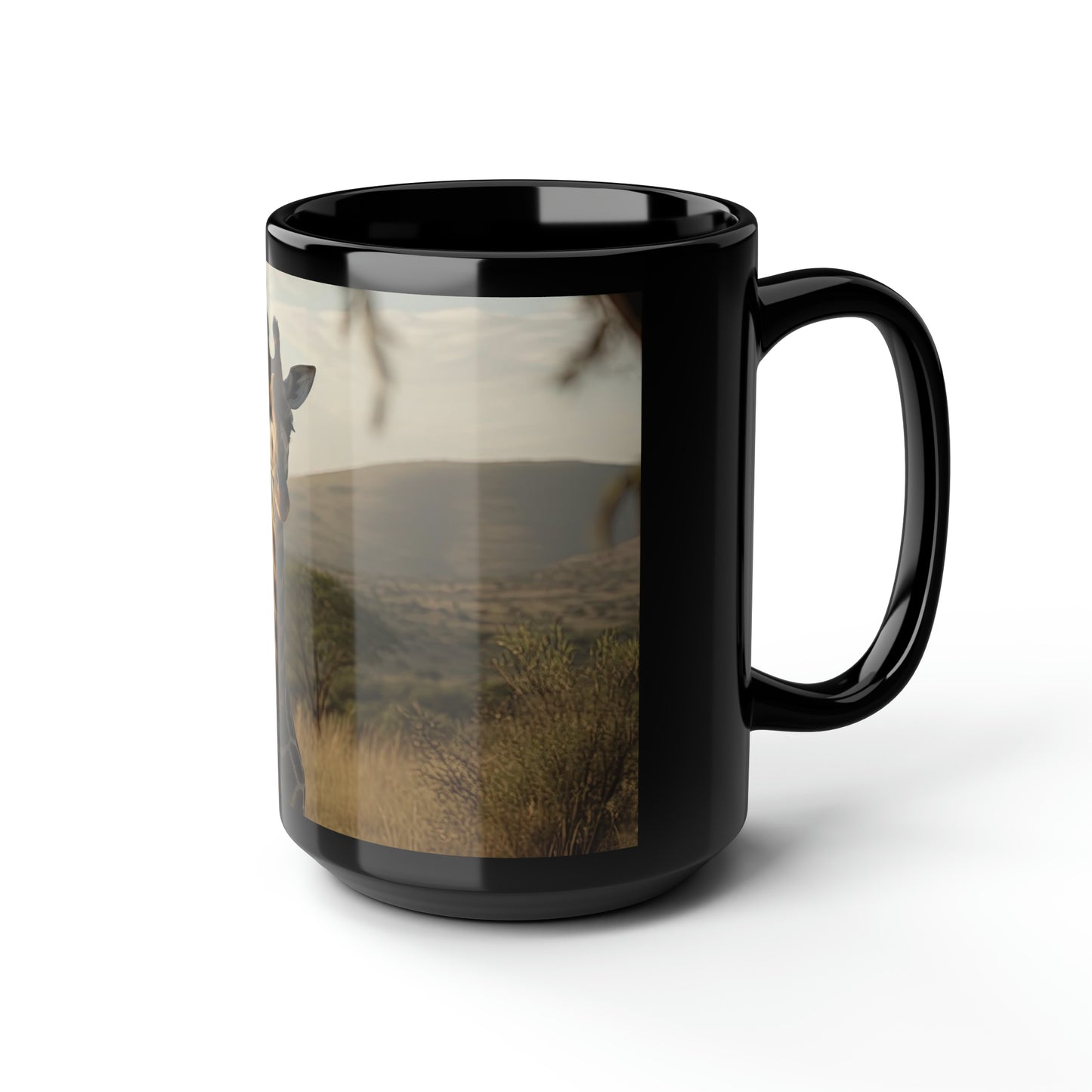 Giraffe Mug - 15 oz Ceramic Mug