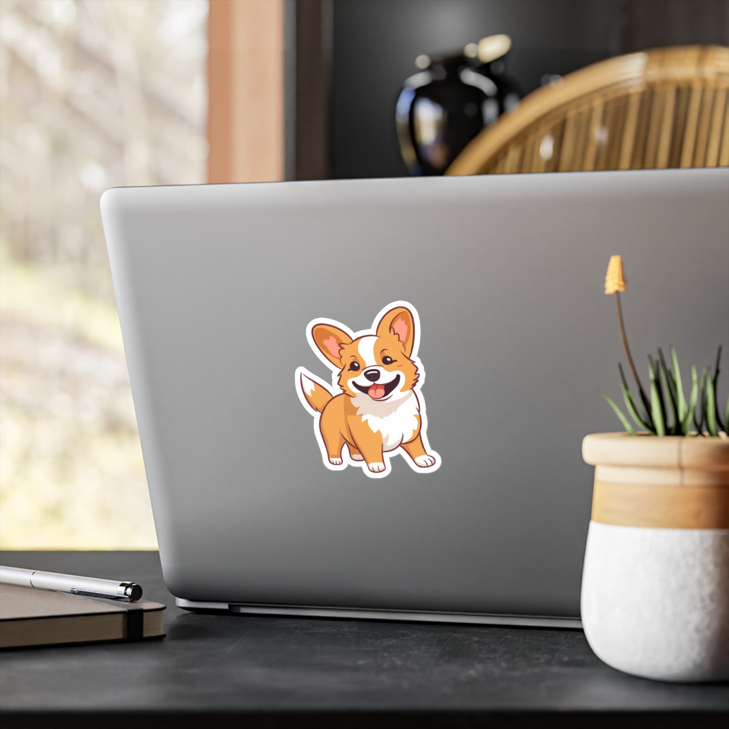 Corgi Sticker - Kiss-Cut Vinyl Decals