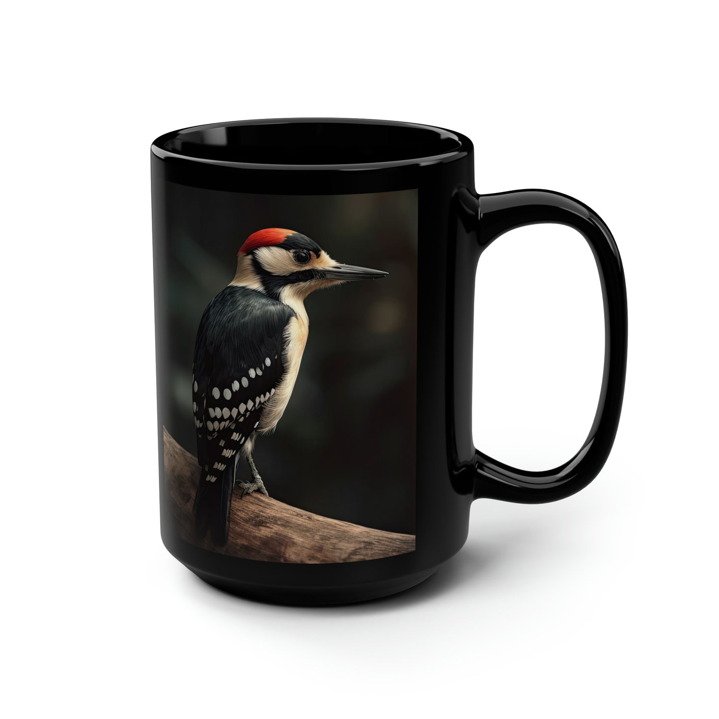 Woodpecker Mug - 15oz Ceramic Mug