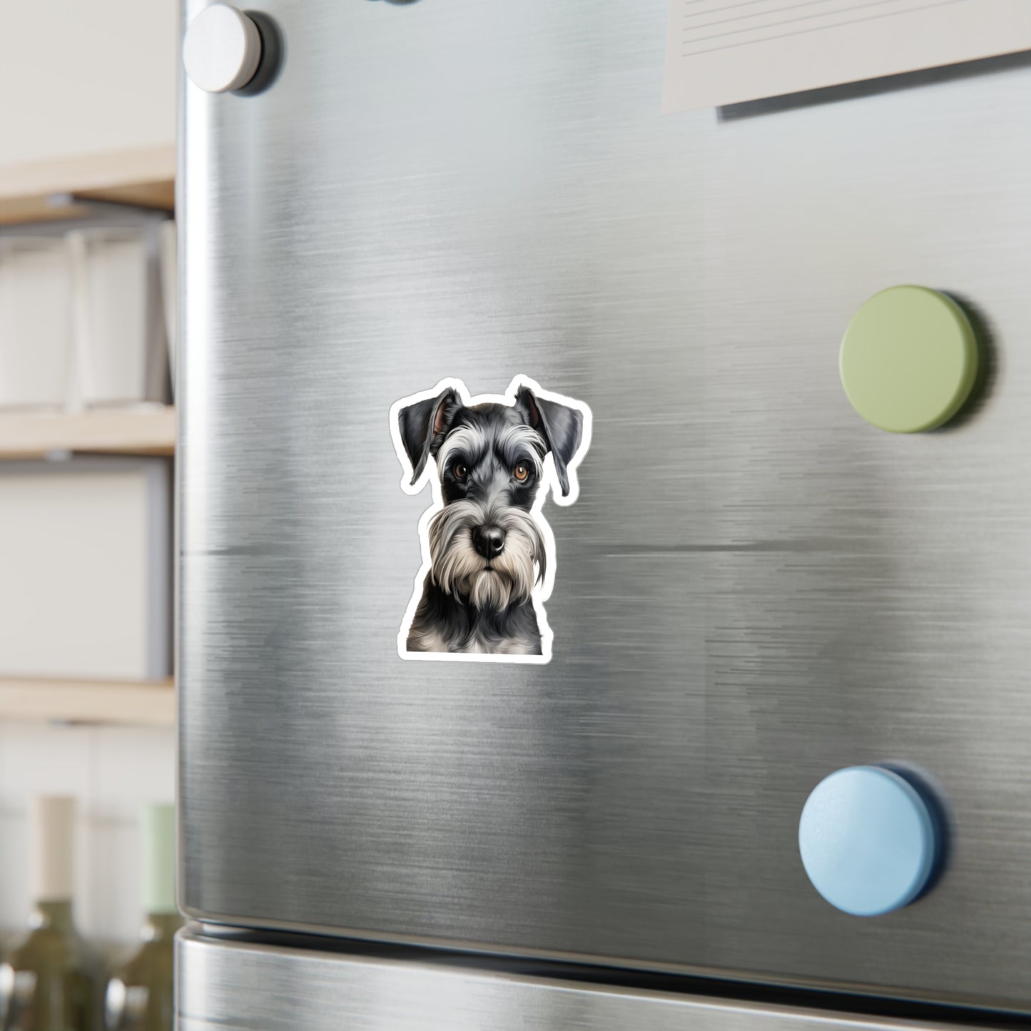 Schnauzer Sticker - Kiss-Cut Dog Vinyl Decals