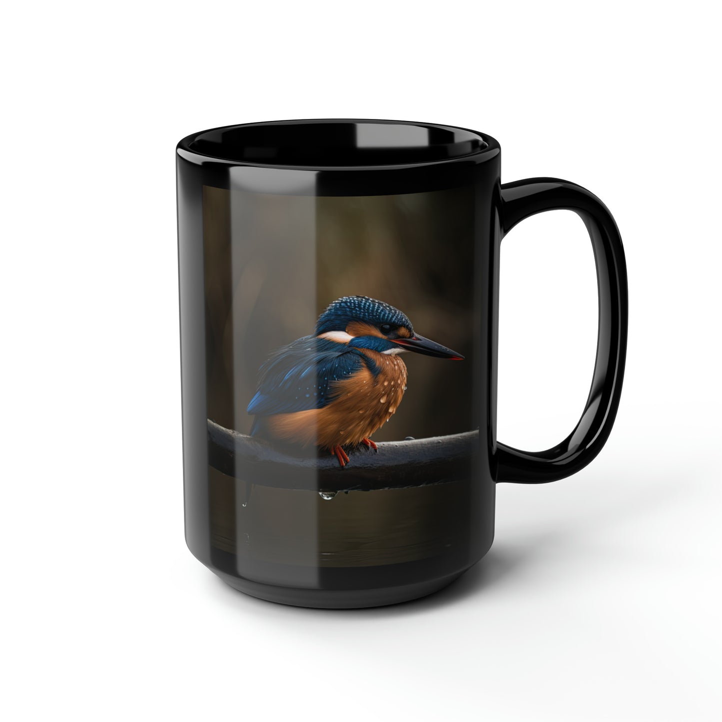 Kingfisher Mug - 15 oz Ceramic Mug