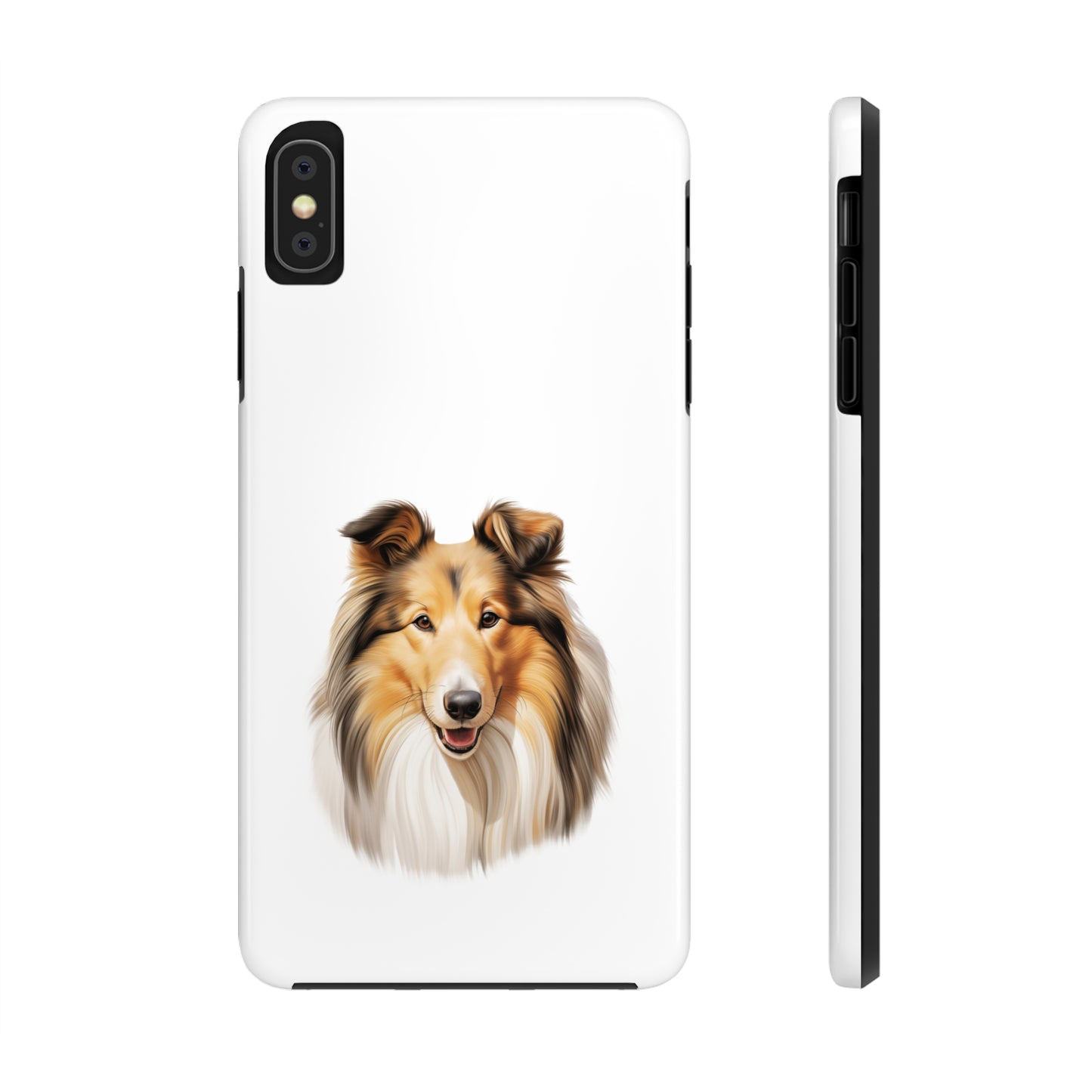 Rough Collie Tough Phone Case