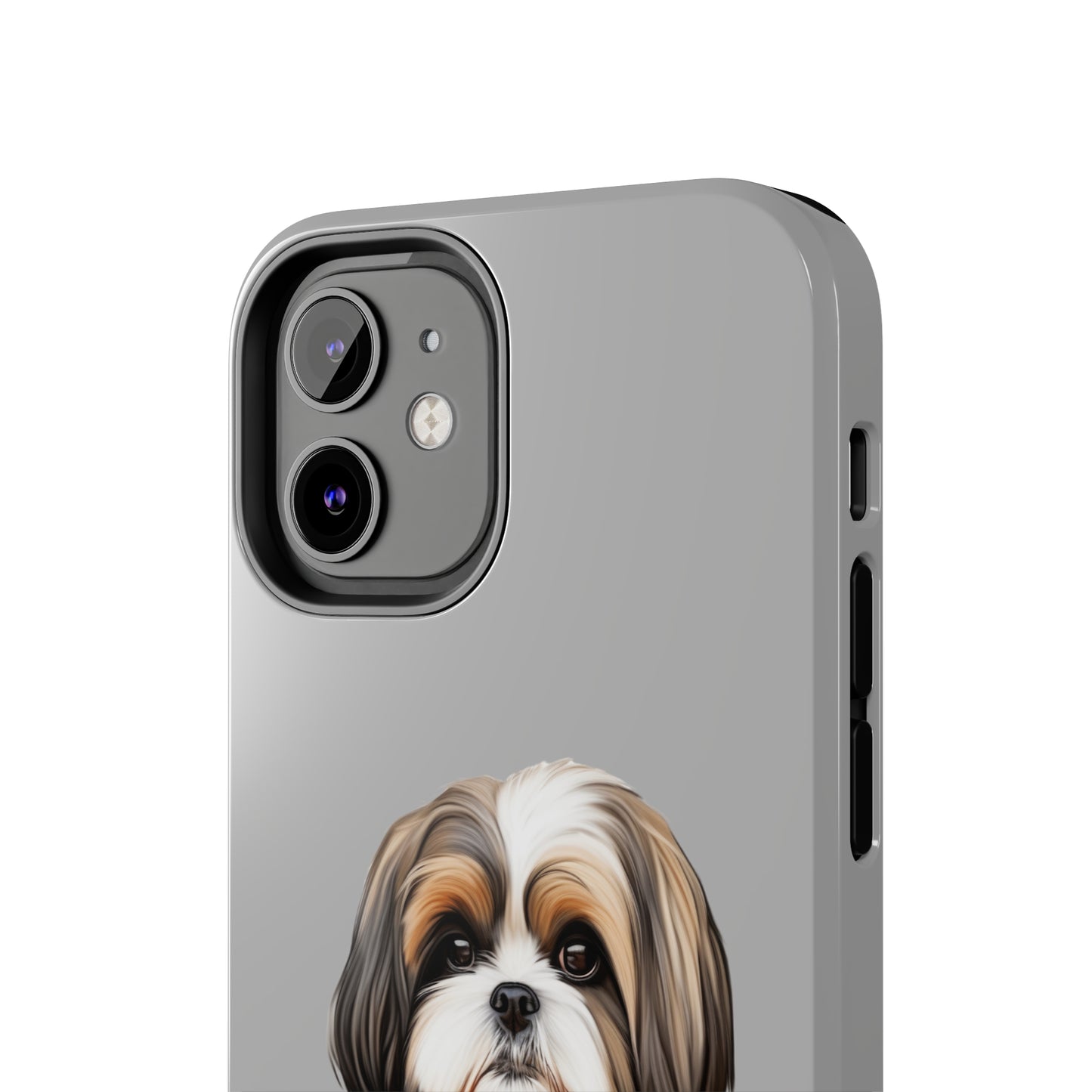 Light Grey Shih Tzu Tough Phone Case