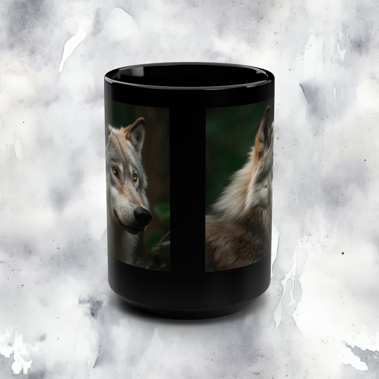Wolf Mug - 15oz Ceramic