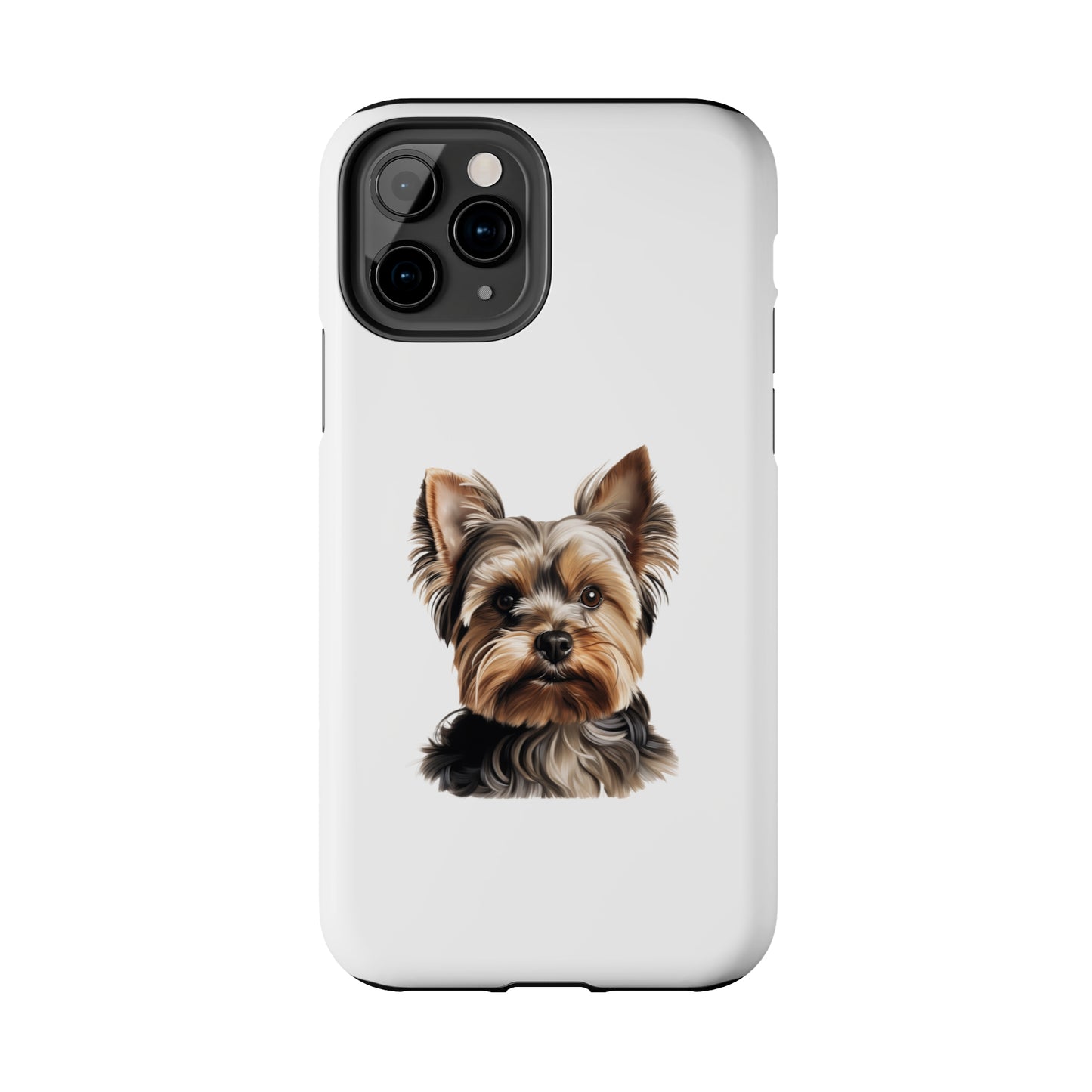 Yorkshire Terrier Tough Phone Case (White)