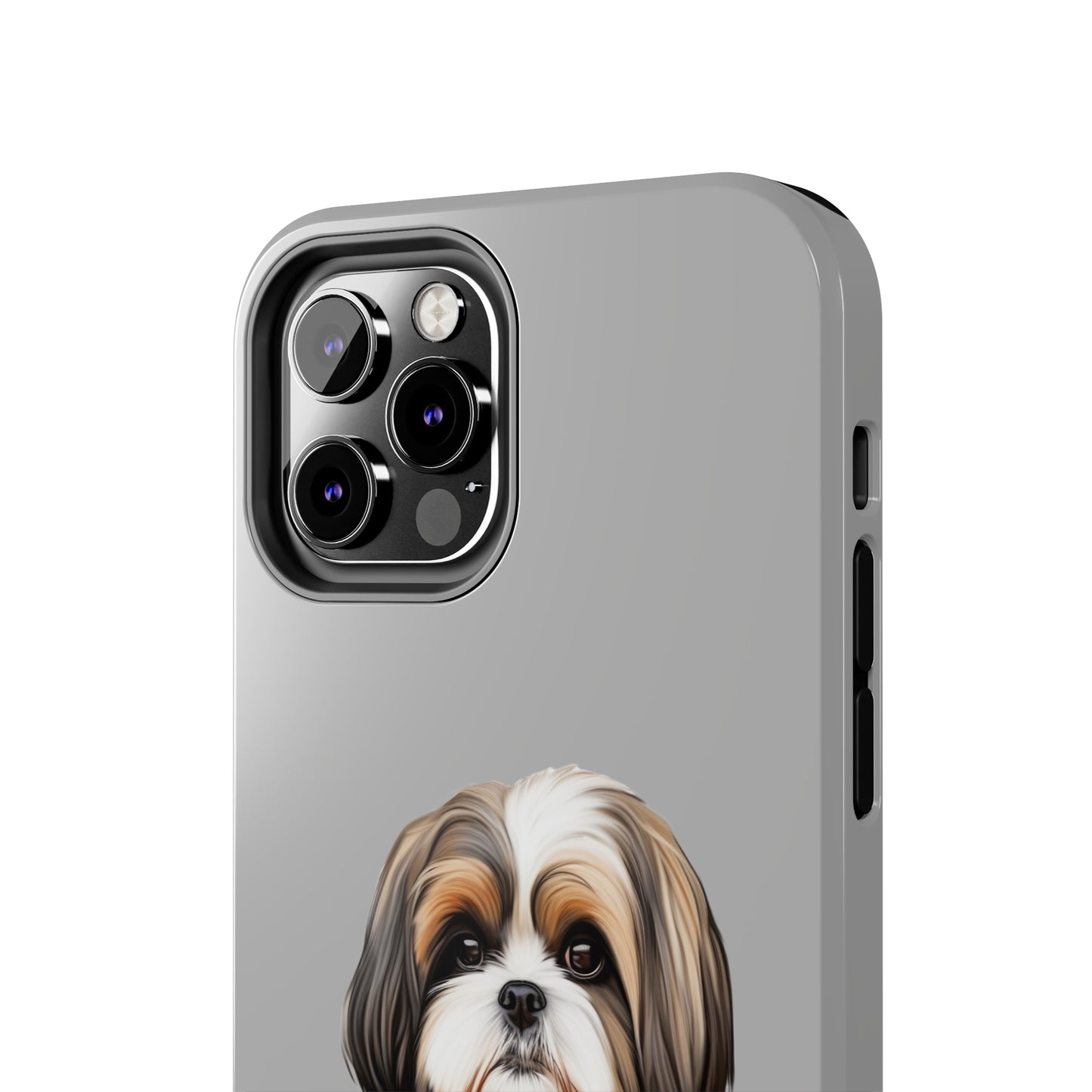 Light Grey Shih Tzu Tough Phone Case