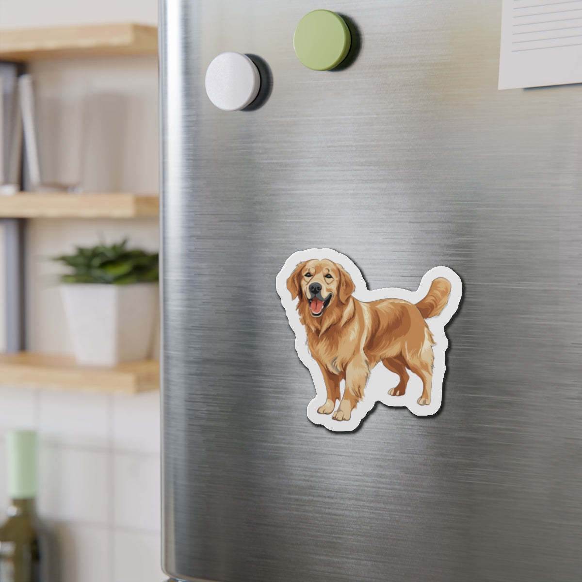 Golden Retriever Magnet - Die Cut Dog Magnet