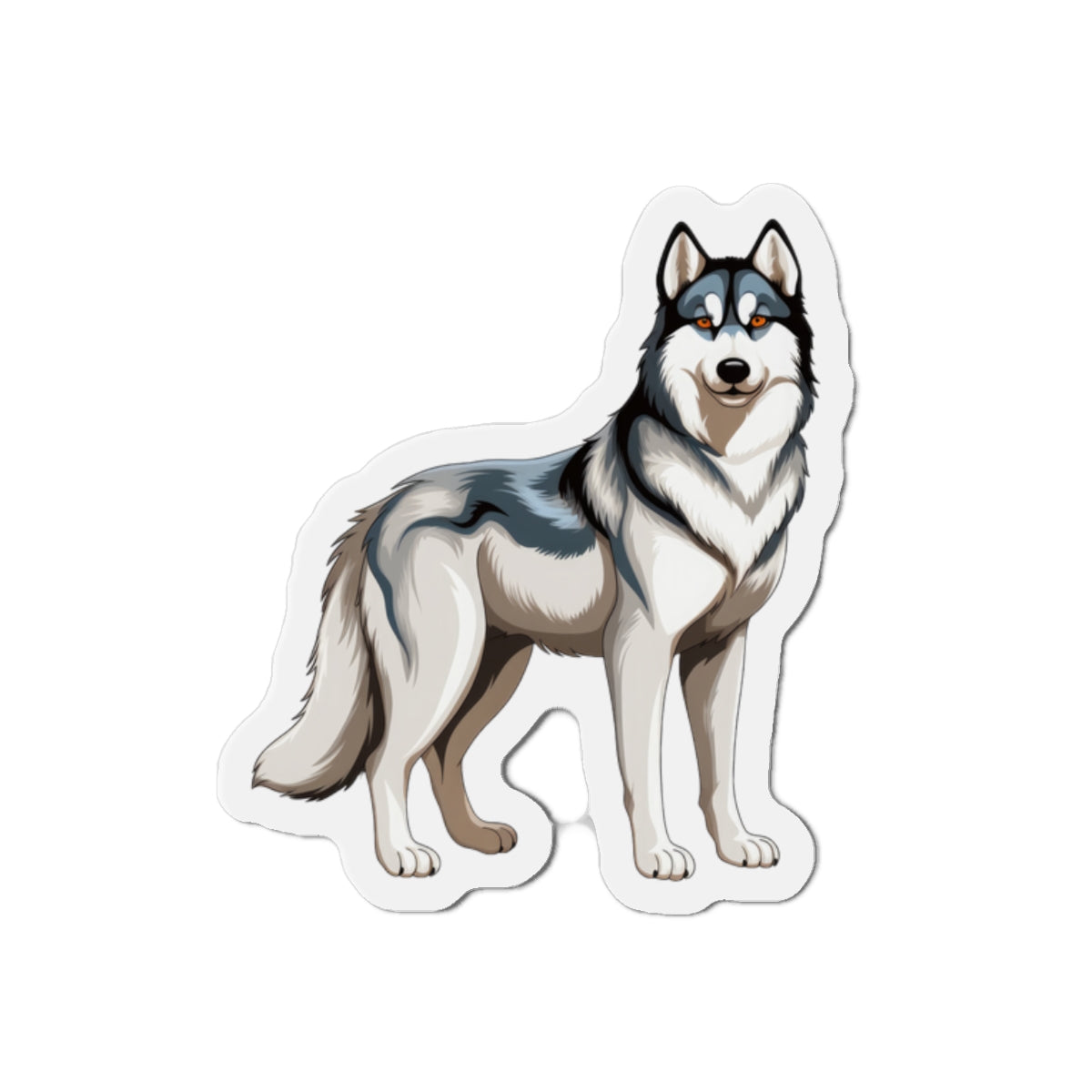 Husky Die-Cut Magnet