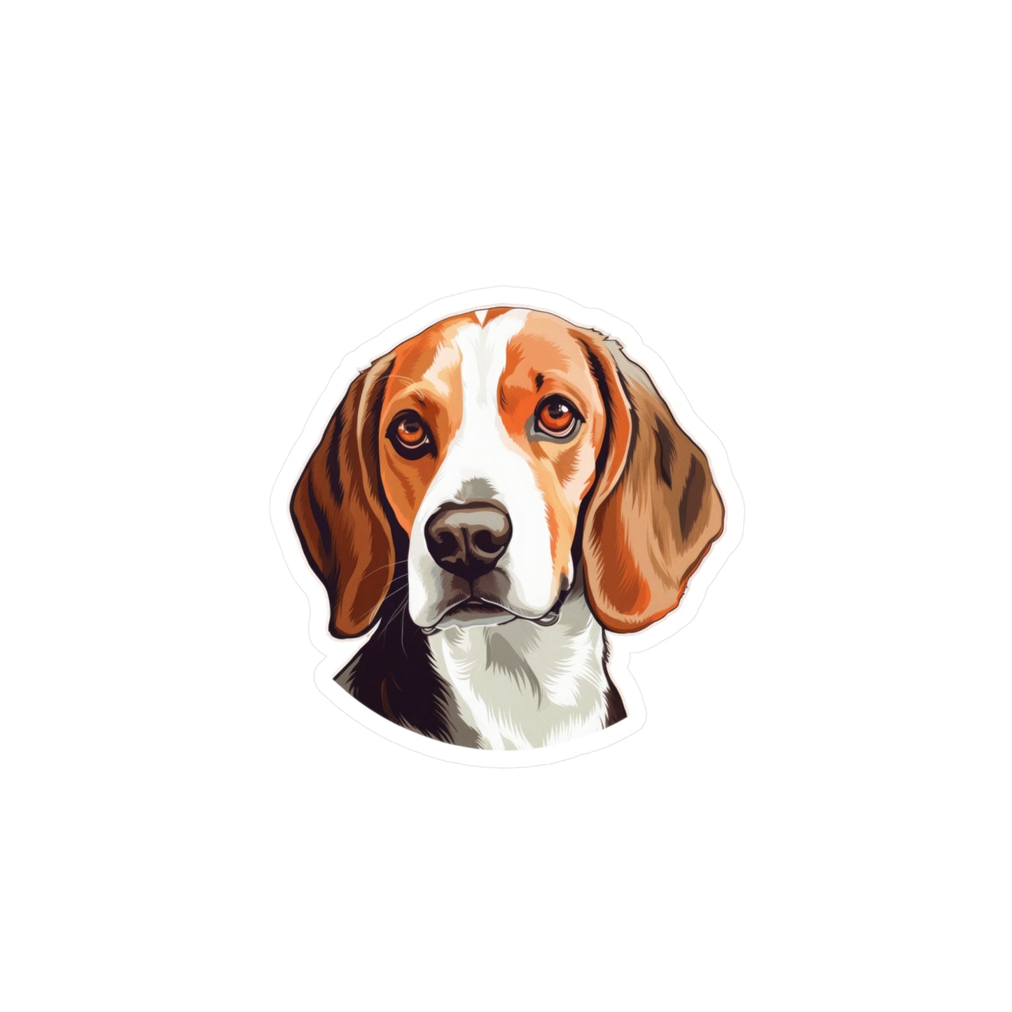 Beagle Sticker - Kiss-Cut Vinyl Decals